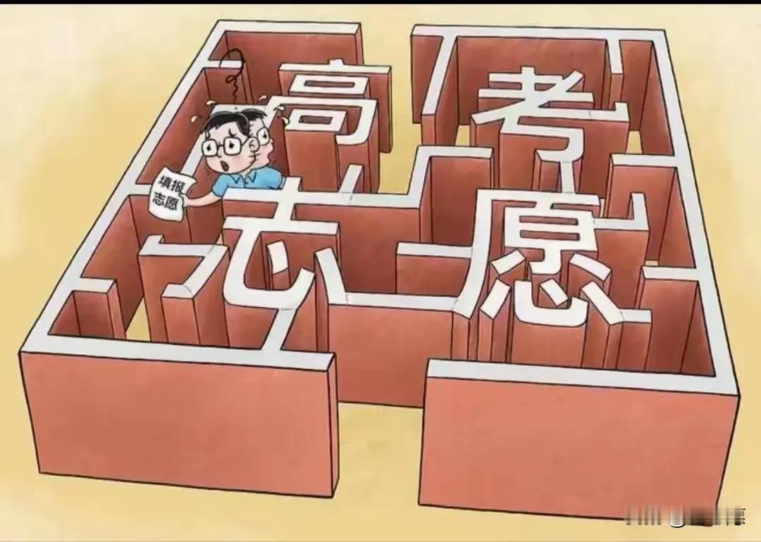 高考报考大道理都懂，中低分段考生如何优化其实很重要，前提是分数，想保学校就得放弃