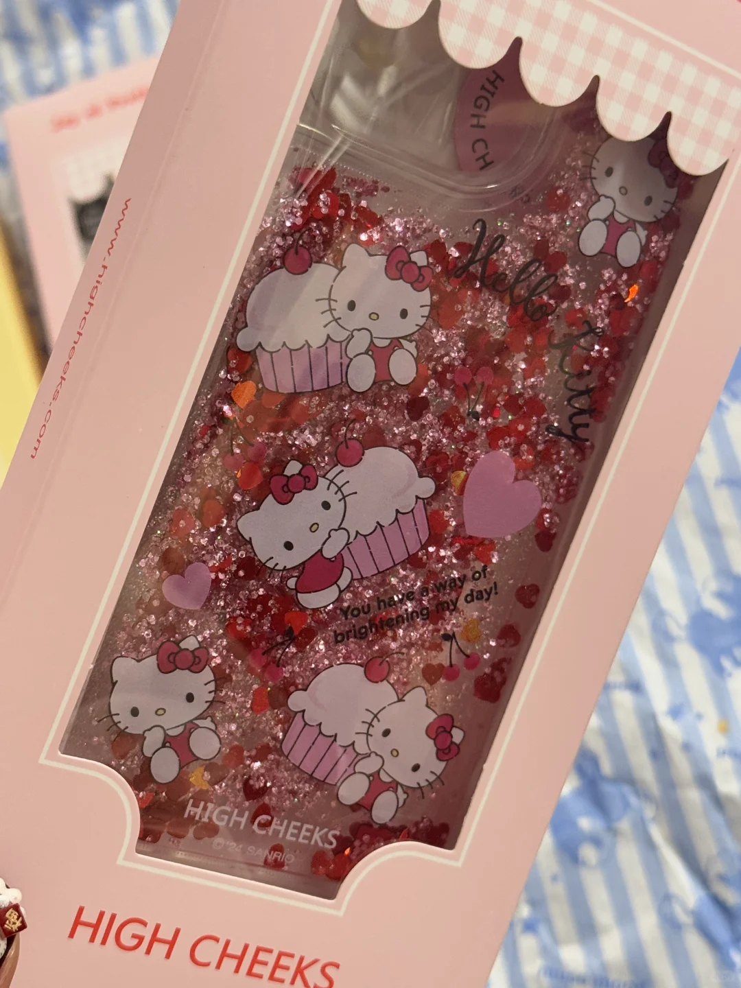 Highcheeks｜Hellokitty流沙壳美到我了😍