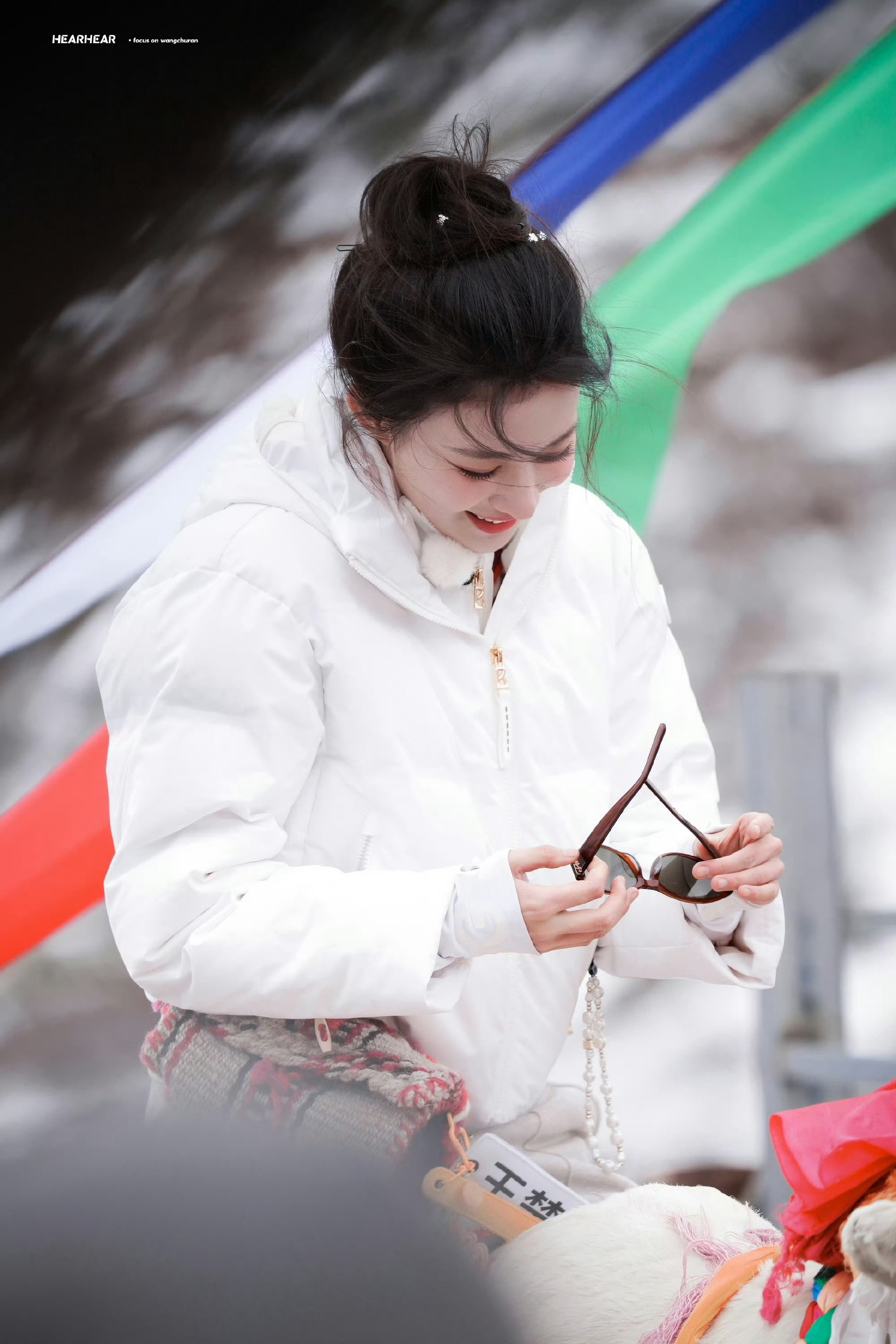 王楚然跑男西藏路透王楚然跑男西藏路透给我洗涤了 王楚然在西藏的跑男路透太好看了！