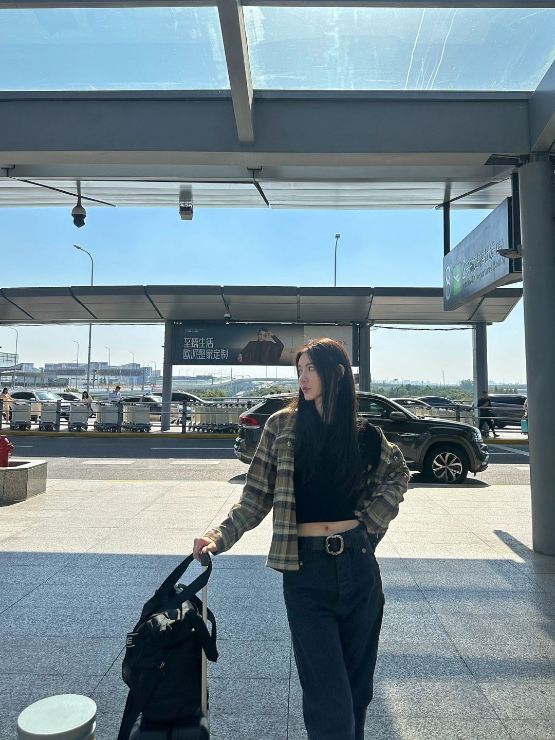 OOTD｜克罗心女孩的机场穿搭✌️