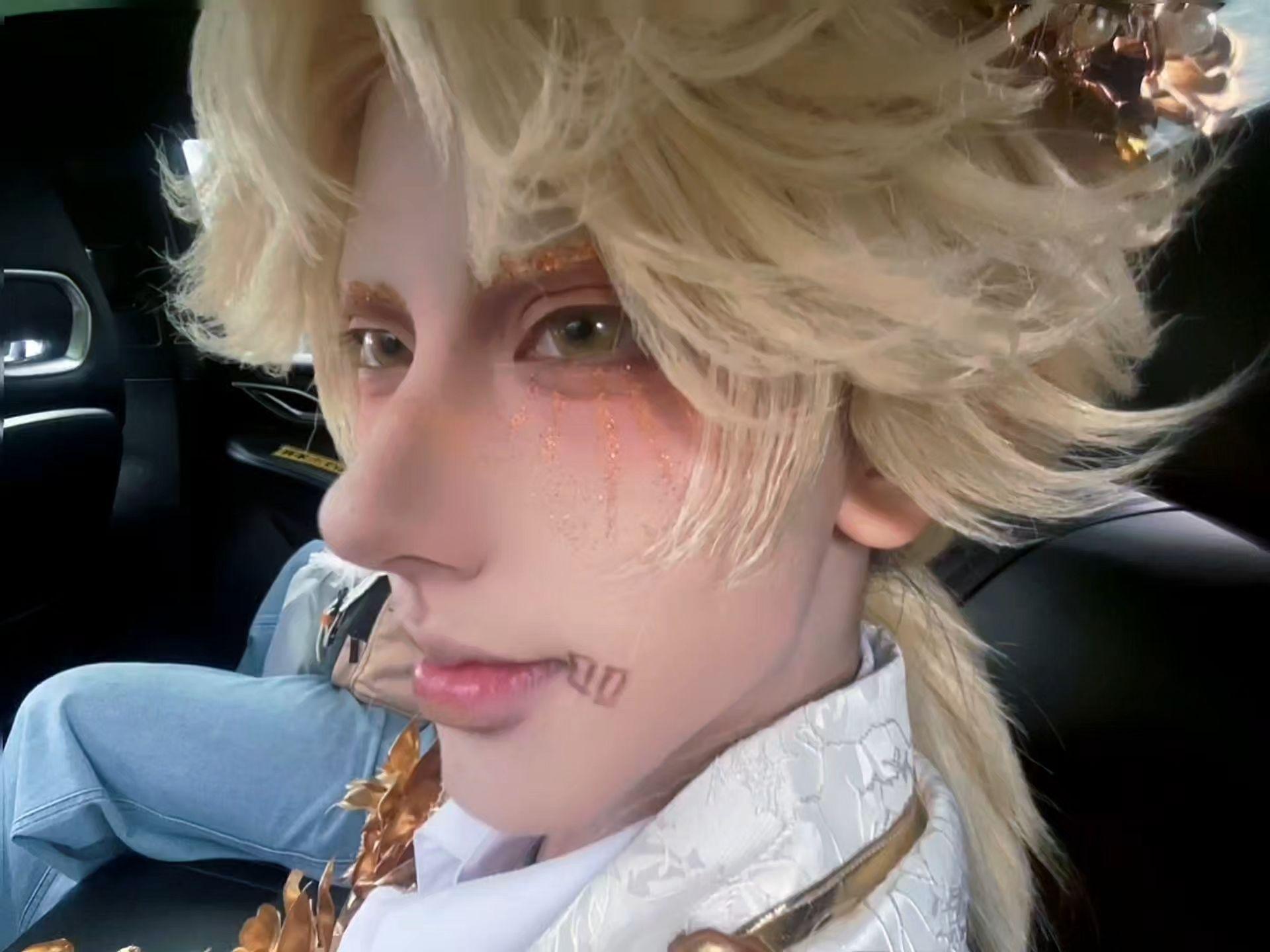佣兵 第五人格 cos  妆面记录 今天第五人格了吗