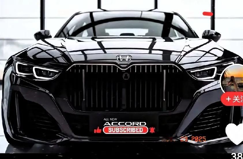 刷到新雅阁实车了！这颜值也太戳年轻人了吧
 
刚在头条刷到2025款雅阁的视频，