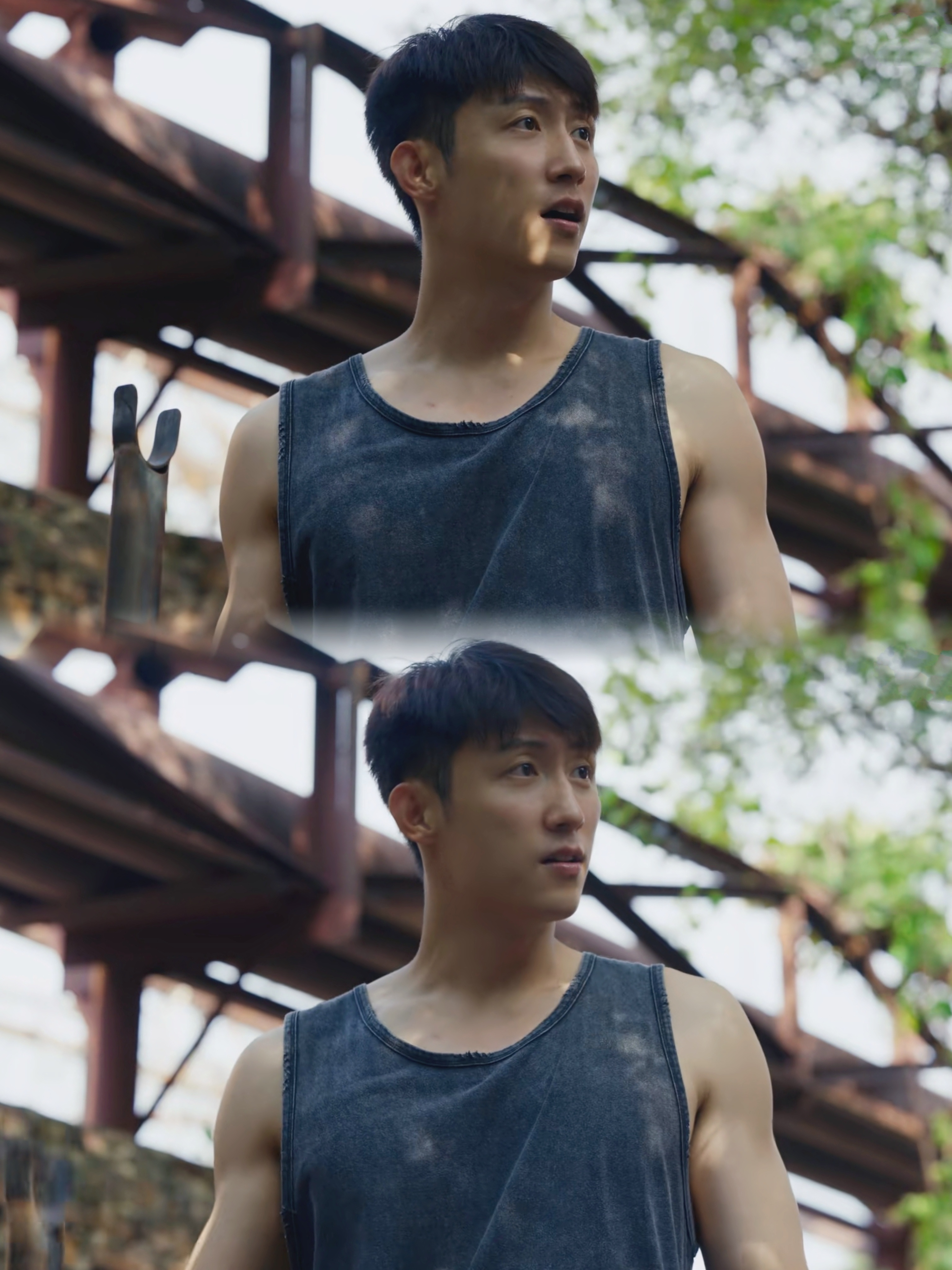 黄景瑜︱《岁月有情时》第7集截图张小满这大胳膊和小脸，看着太有食欲了！真想让他上