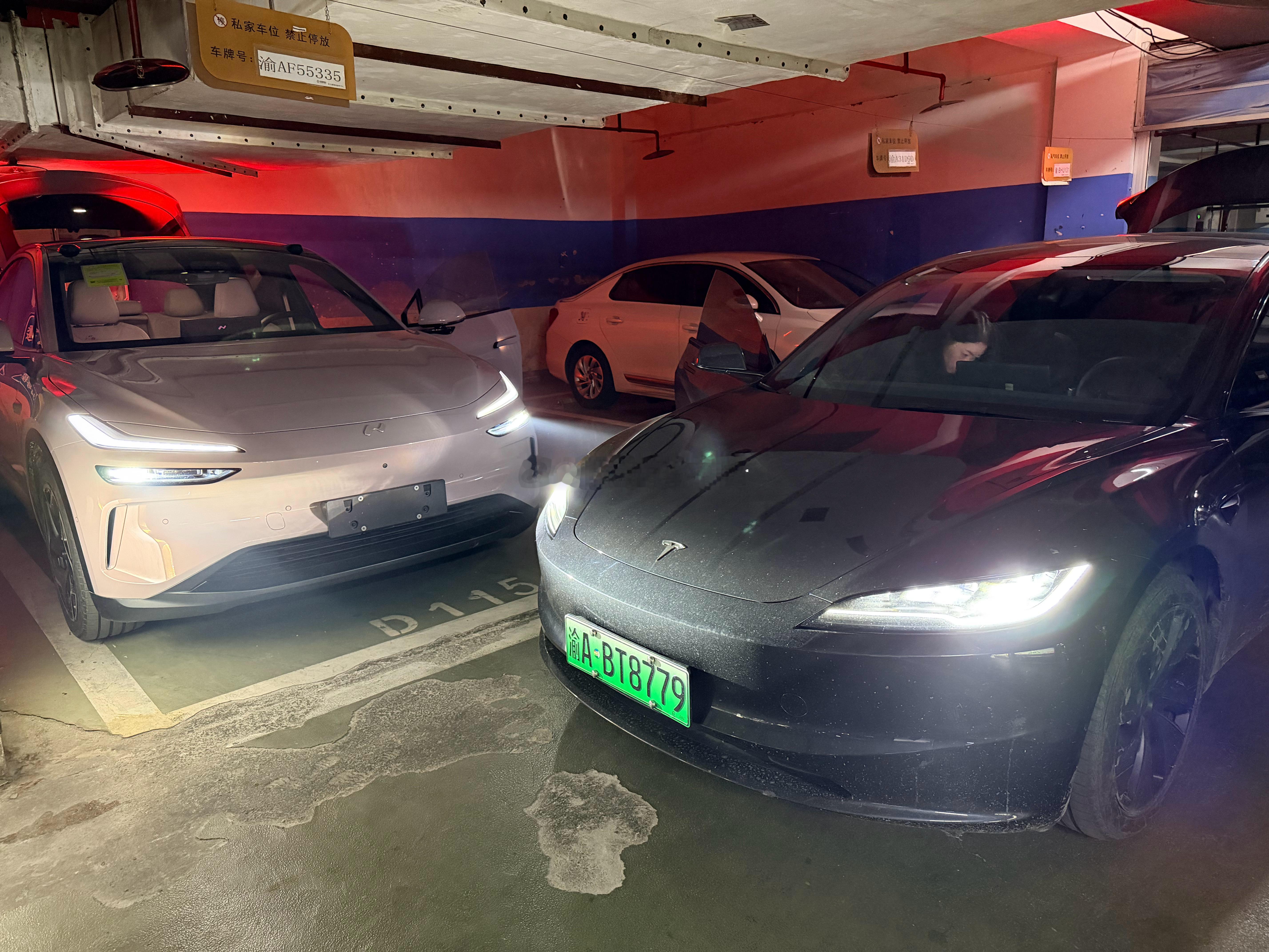 乐道l60 的后备箱集齐了理想和特斯拉的箱子买了特斯拉后，理想的箱子搬到了特斯拉