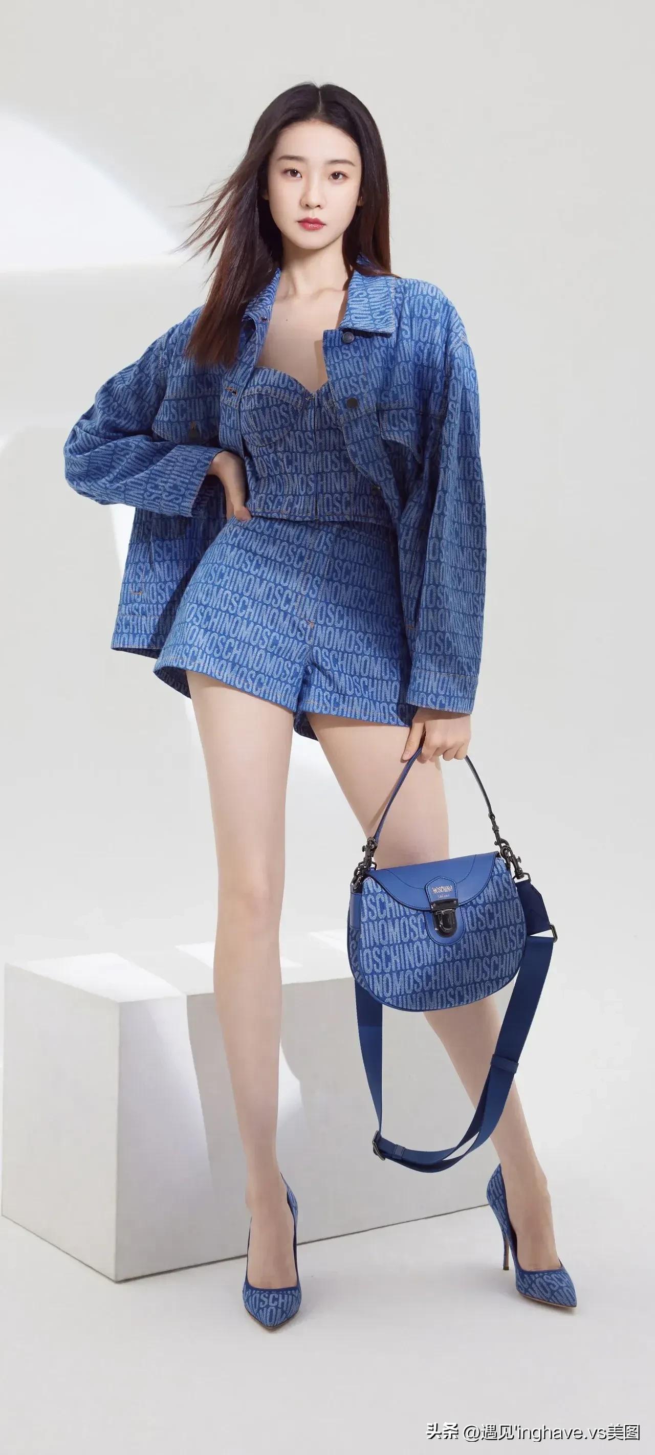 张艺凡程潇美女气质好