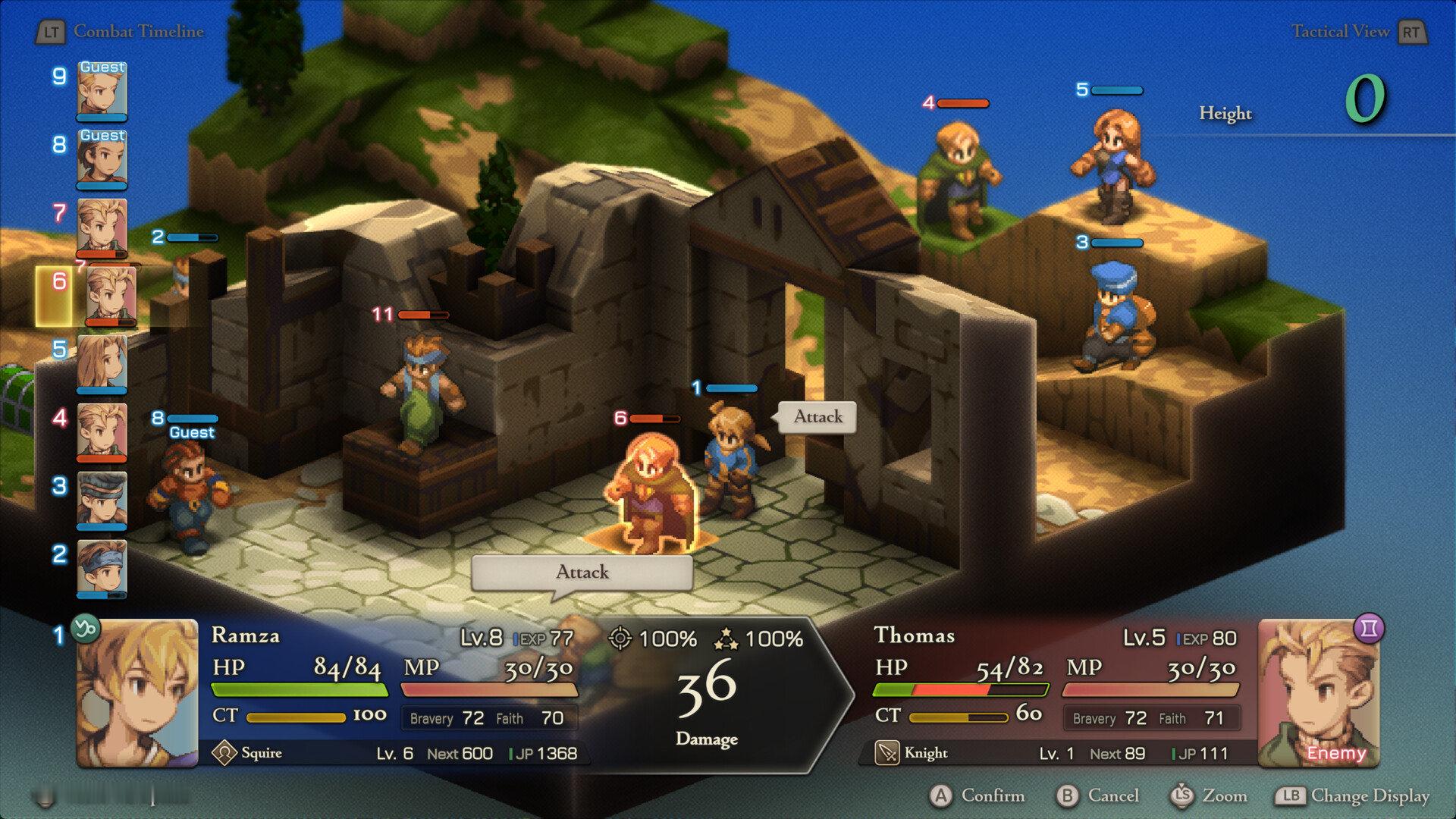《最终幻想战略版 The Ivalice Chronicles》Steam页面上