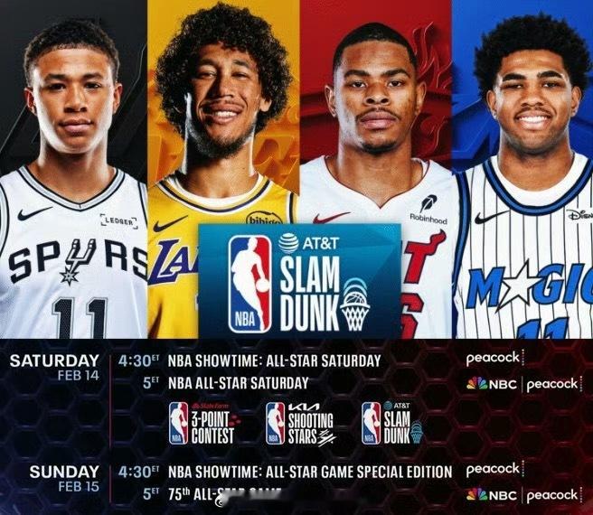 NBA全明星扣篮大赛正在进行！免费观看🔗：网页链接nba全明星扣篮大赛