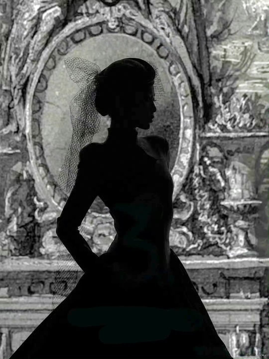 虞书欣赫本风剪影  哇塞，真的是让我忍不住发出了花痴的尖叫声了呀，太喜欢虞书欣赫