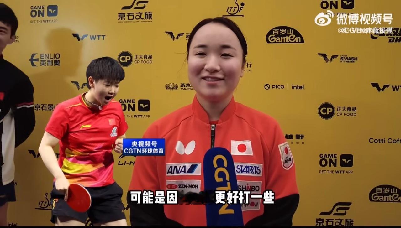 外协心目中的梦想搭档之最——孙颖莎（一共10人选择了孙颖莎）女运动员选择孙颖莎的
