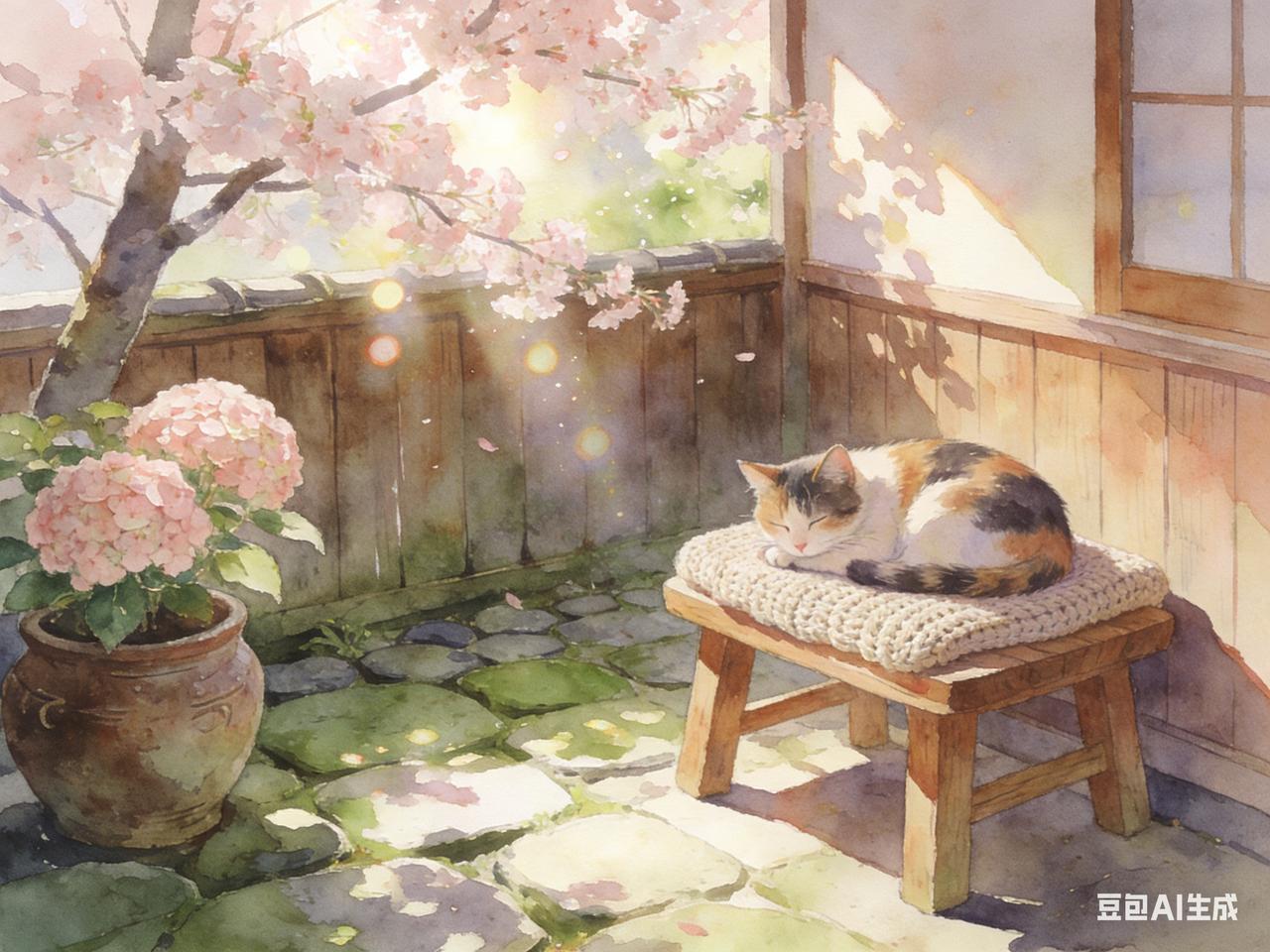 没有大起大落，没有奔波劳碌，日子平平淡淡，却也踏实心安。晨起有闲，暮归有暖，三餐