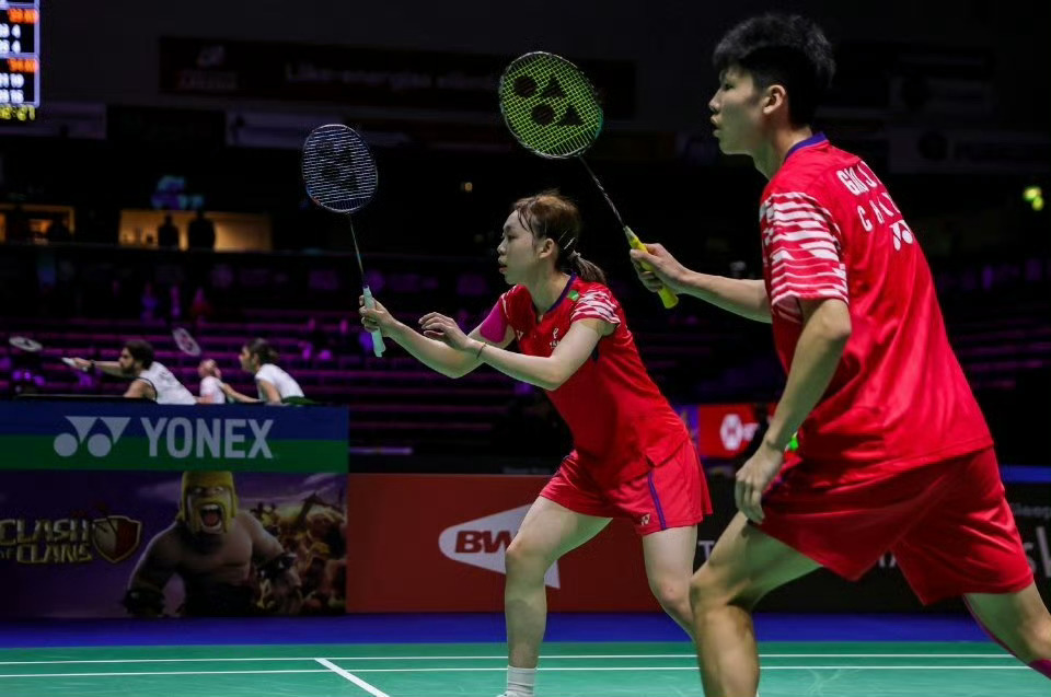 2026年韩国羽毛球大师赛 高家炫/吴梦莹14-21, 21-17, 10-21