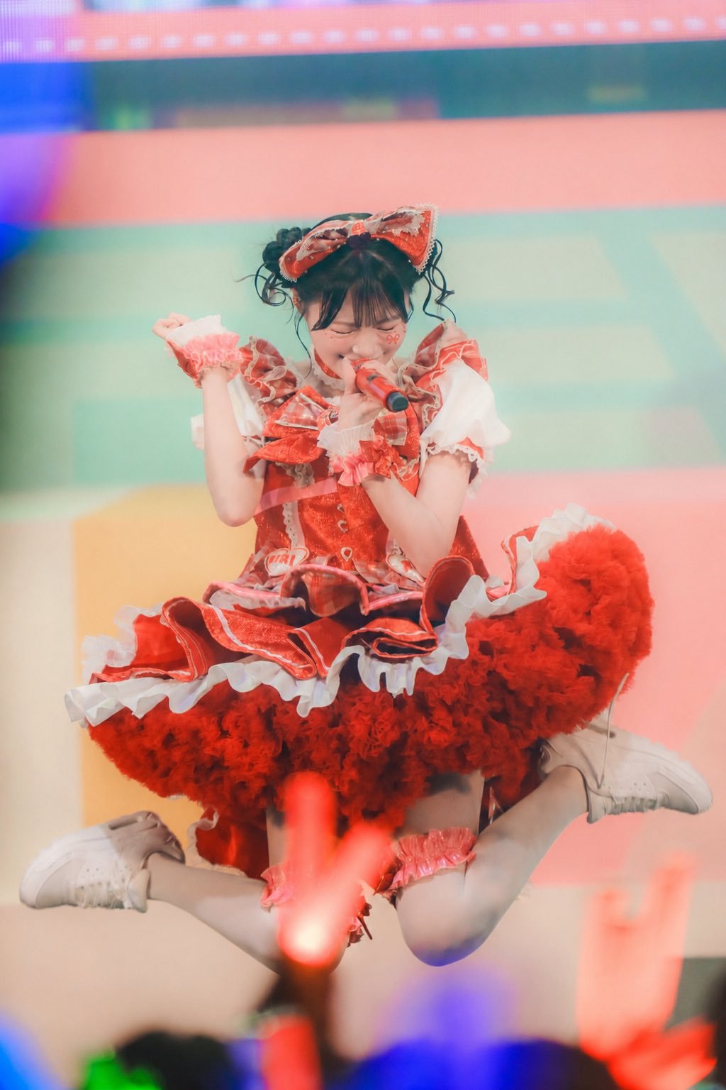 iLiFE!的暖色系❤️🧡🩷❤️心花りり🧡小熊まむ🩷真守みゅう地下偶像信