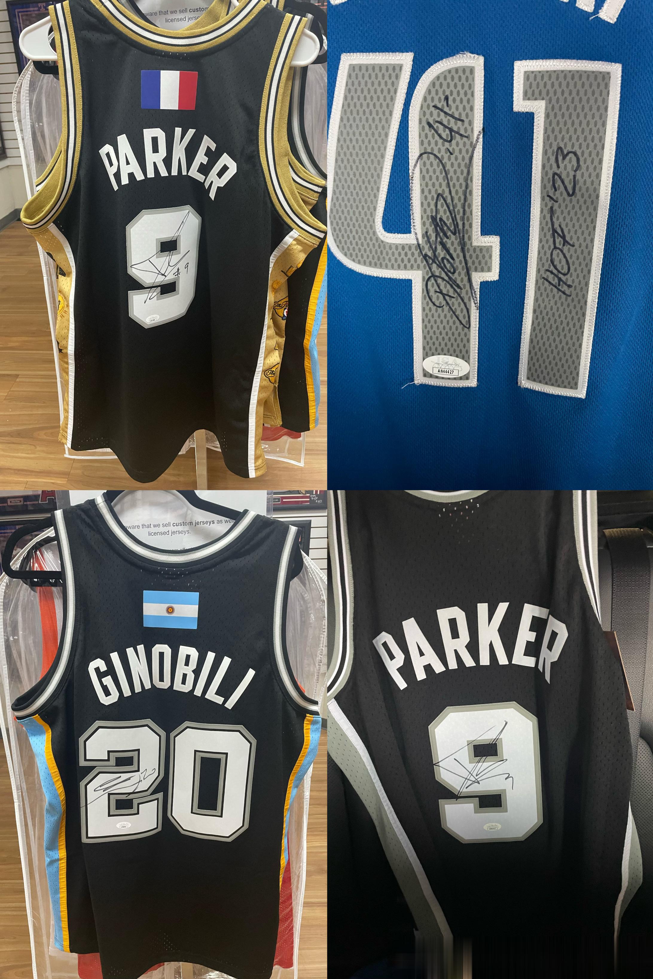 球衣和签名类的折扣款～还可定  ​​​