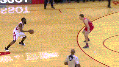 哈登要是一直保持这样的体型和速度，早就夺冠了吧。