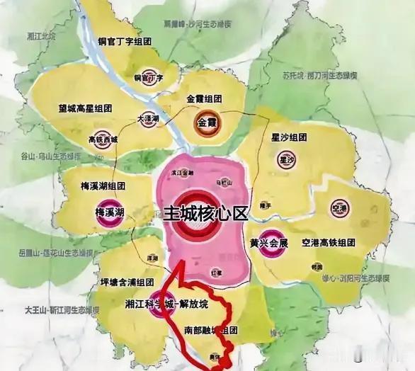 【简讯】长沙“西拓”定局，三大增长值重构城市版图。长沙正式从“东拓西控”转向“西