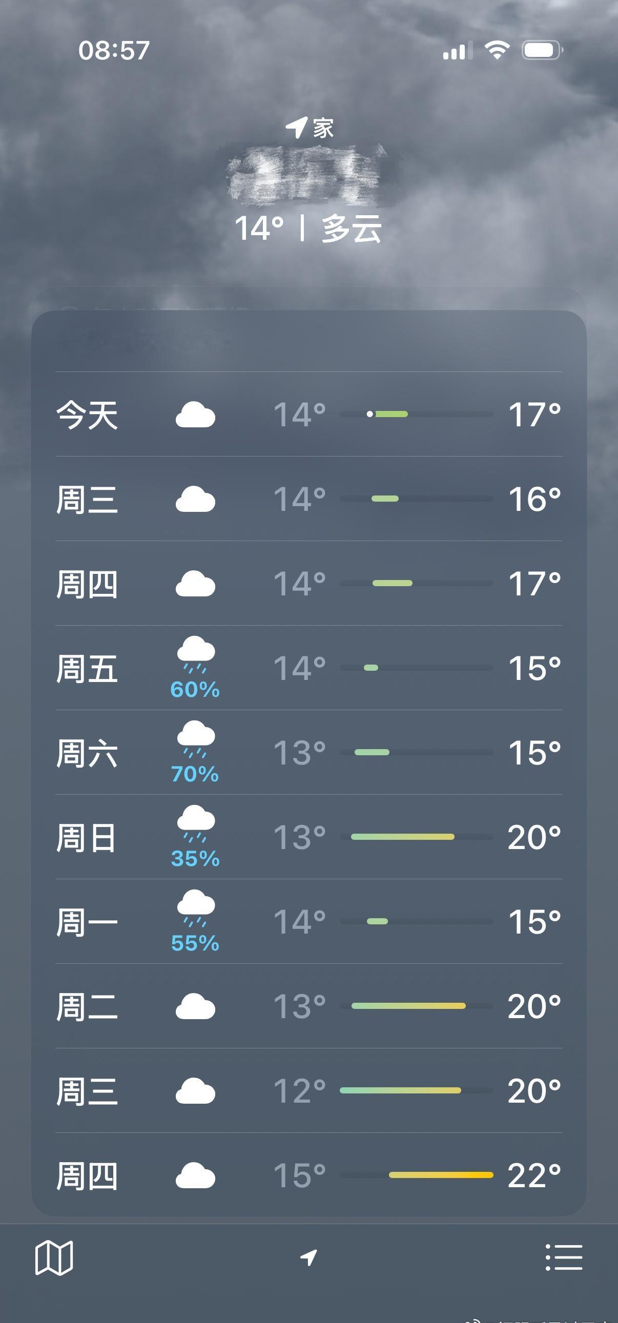 雨停了但阴冷没停，这天气主打一个“物理降温+魔法攻击”！前几天光腿还觉得自己挺时