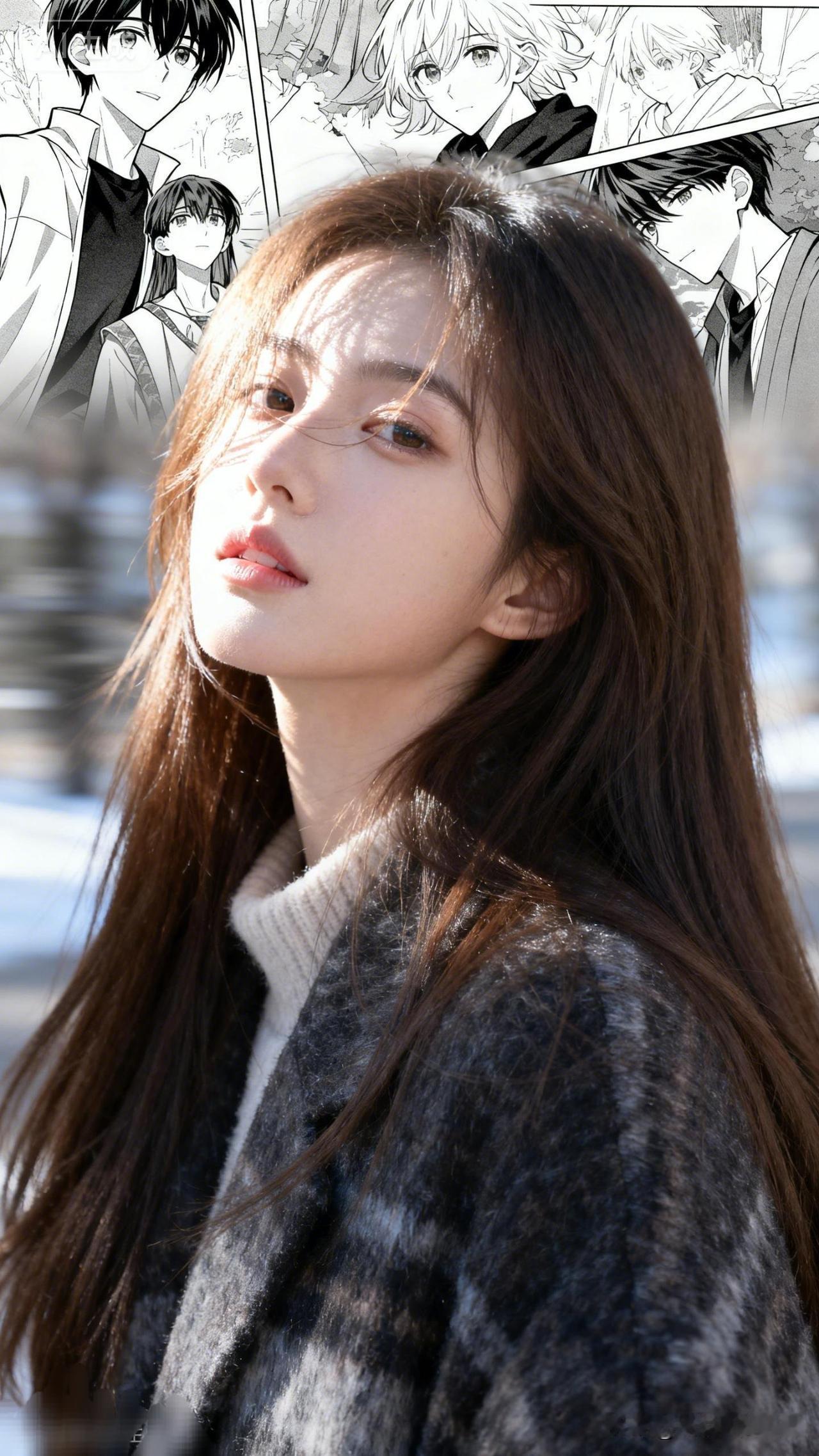 雪中美人影，墨染情深思。又纯又欲的女生，究竟有多招人喜欢 冬日暖阳下的少女，温柔