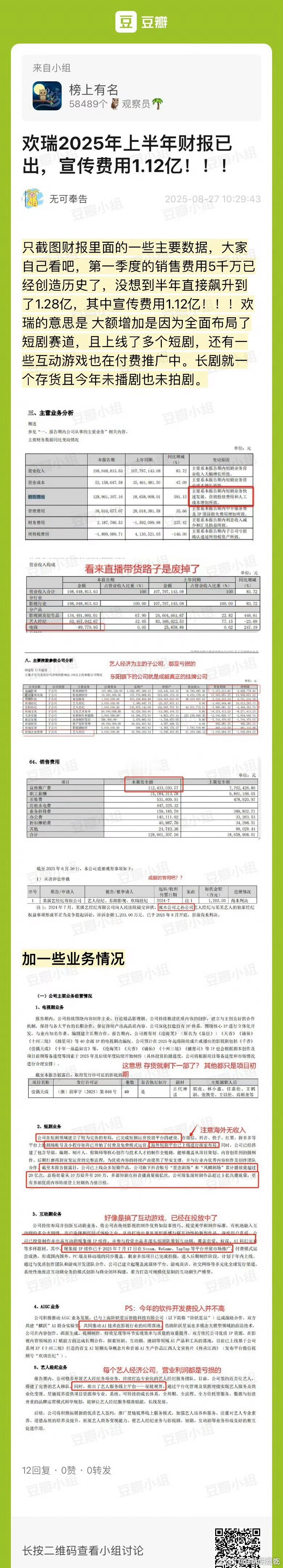 1.12亿宣传费，但好像没有上剧，又充电去了吗 ​​​