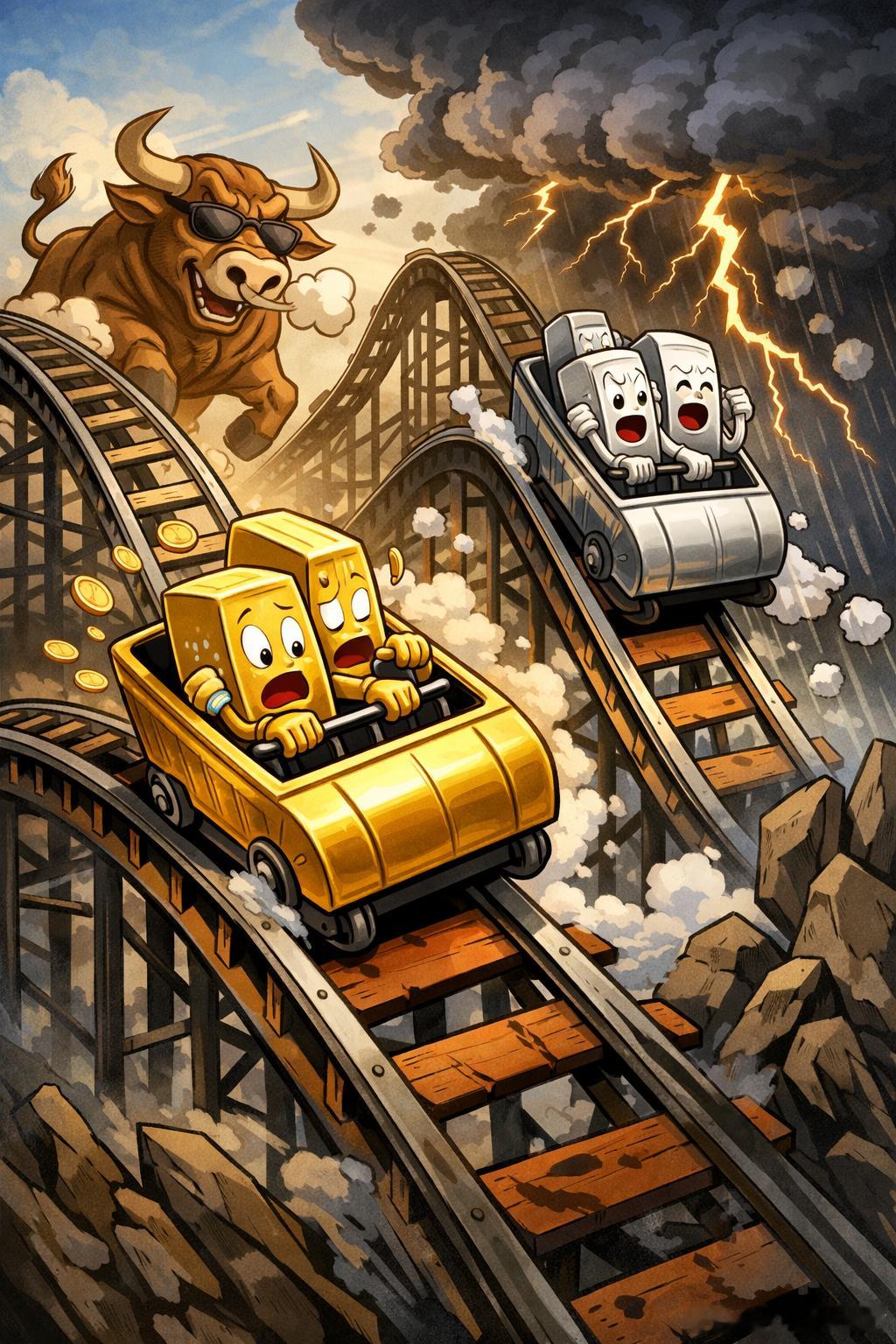 金银过山车：暴跌后的反弹，到底是牛市续命还是压力测试？北京时间2月9日周一早间，