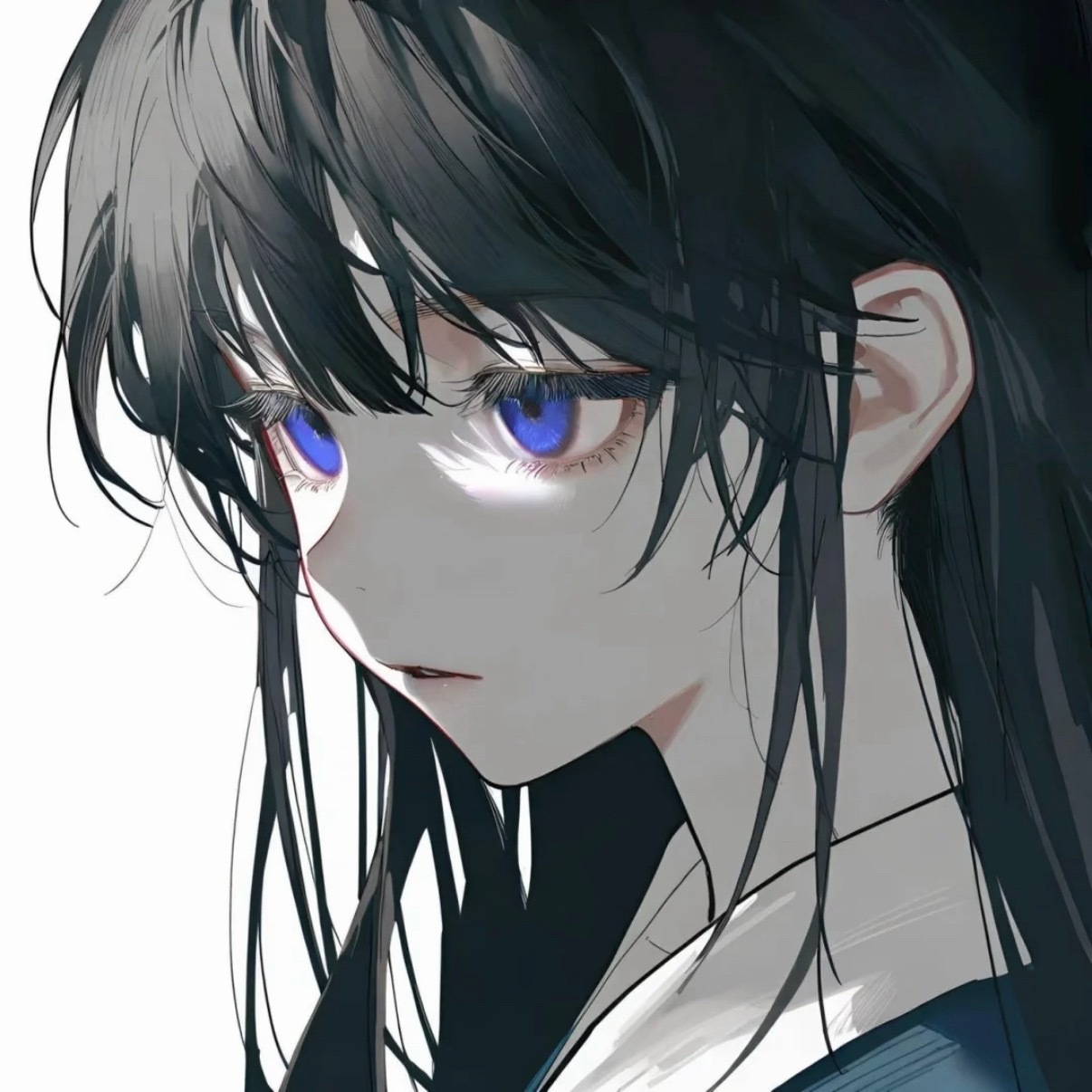 日系齐刘海动漫女头 | 女生头像 ​​​
