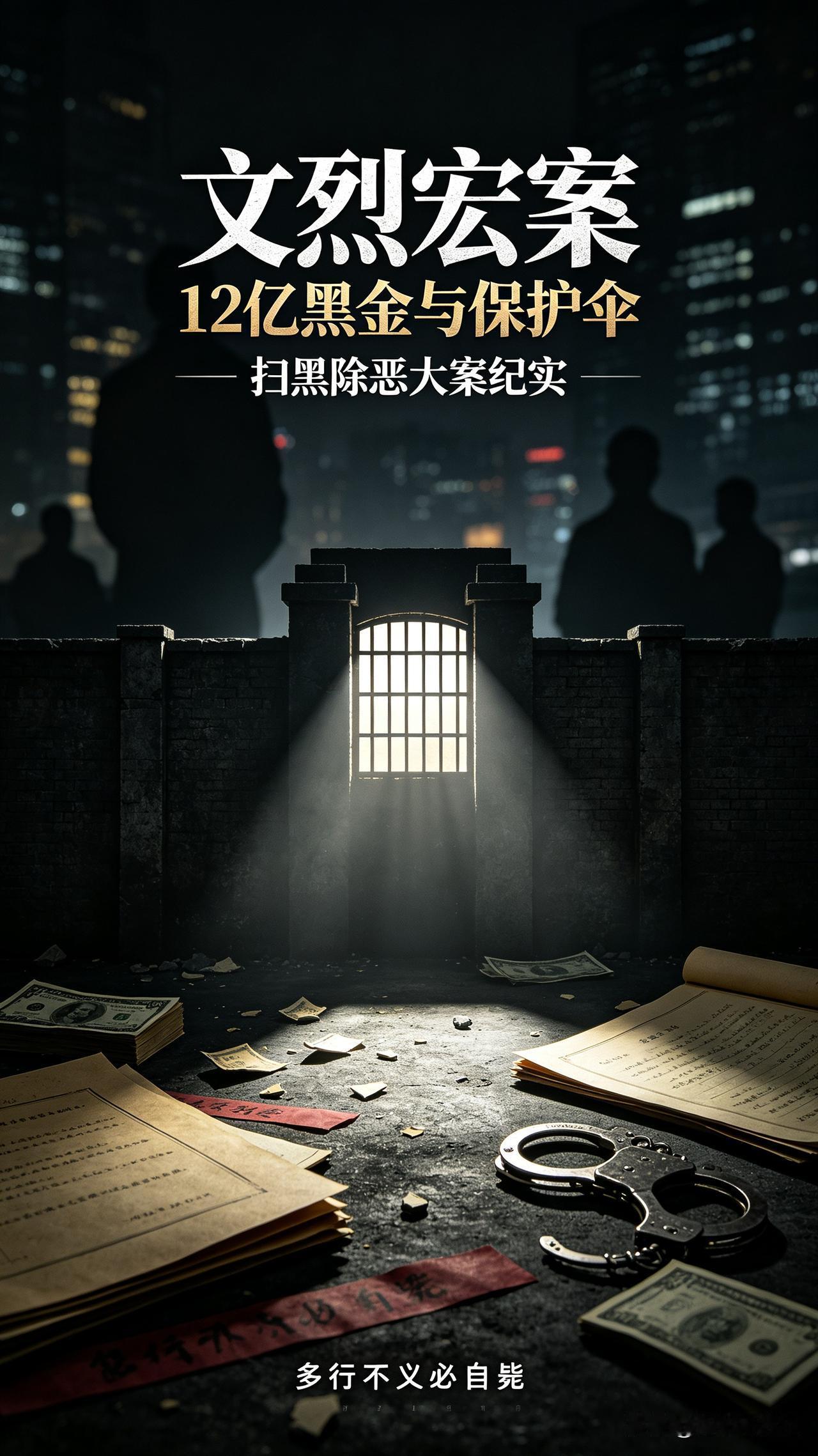 湖南头号黑老大文烈宏：敛财12亿、背靠高官保护伞，嚣张到想越狱自救
 
提起湖南