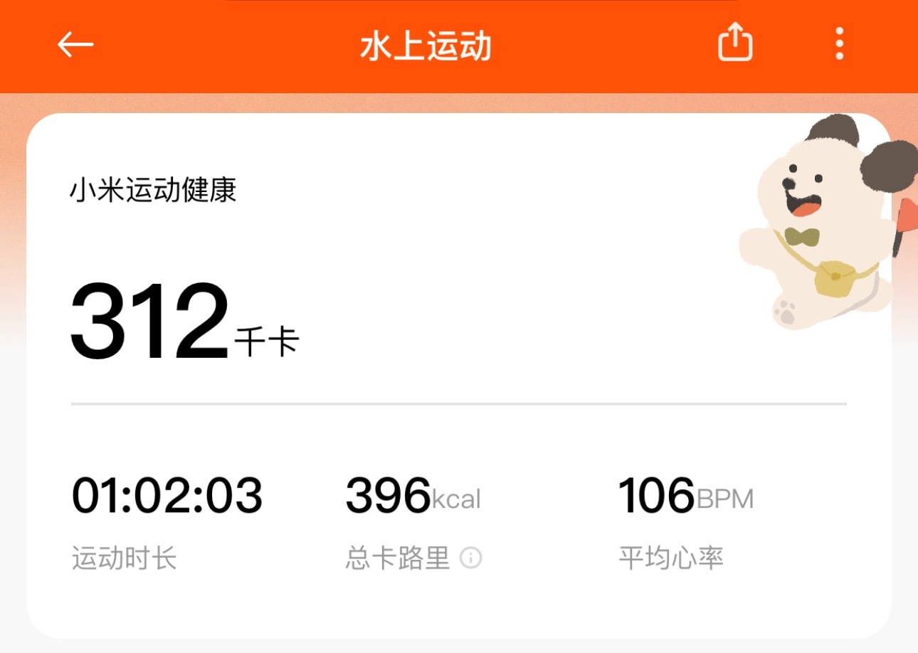 喝饱了👌 