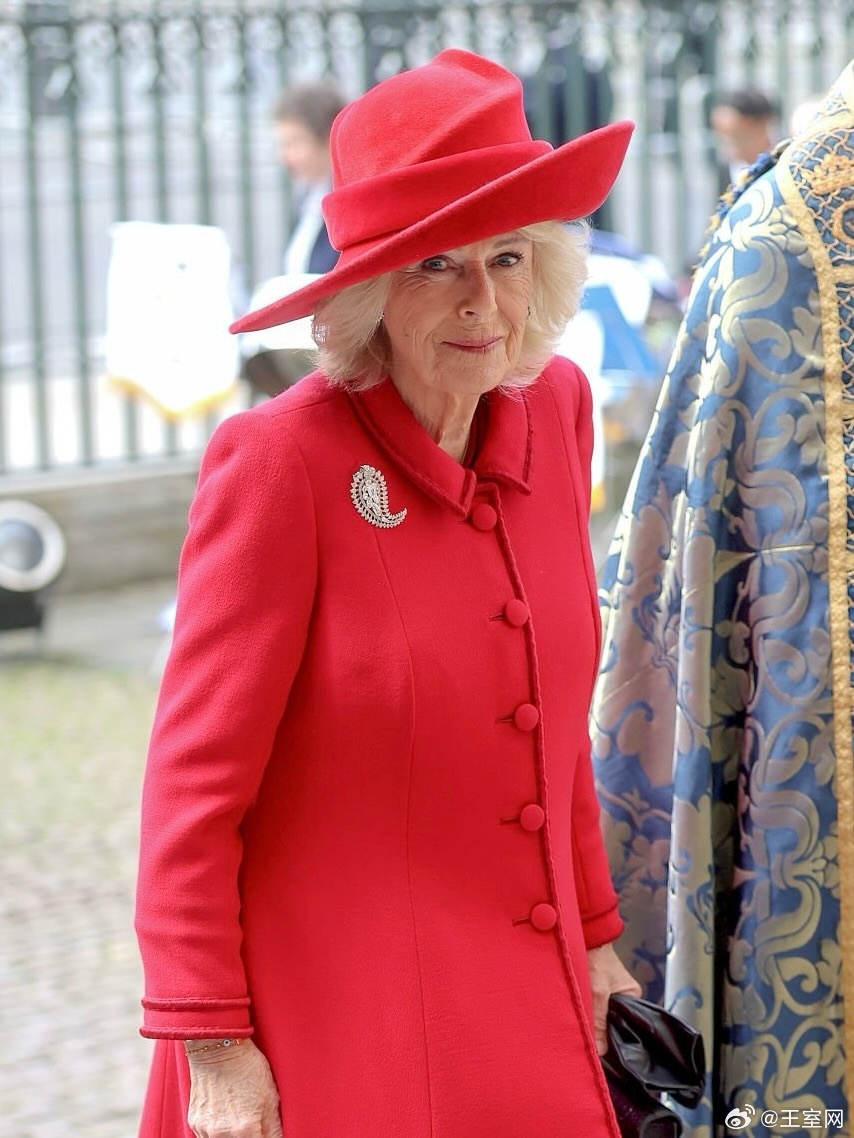 英国王室🇬🇧3月9日，查尔斯国王和卡米拉王后抵达威斯敏斯特大教堂出席英联邦日