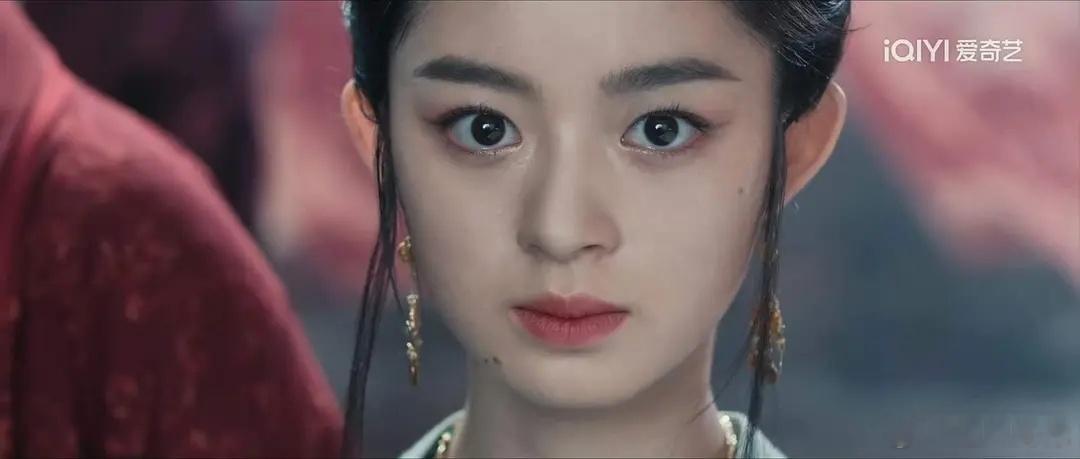 林心如大眼睛，没人说过她瞪眼，黄杨钿甜粉丝还挺会洗～ 