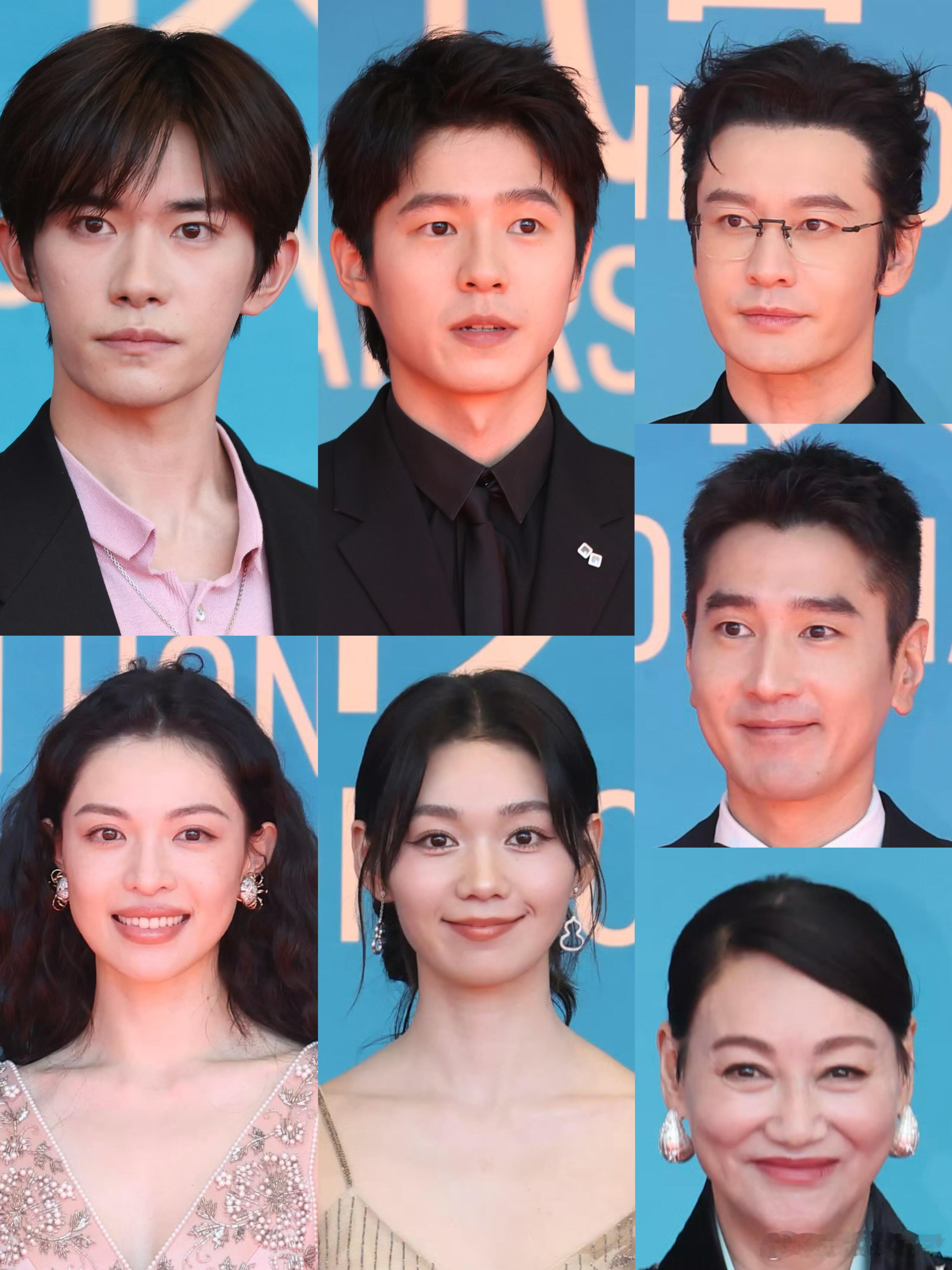 金鸡奖提名者表彰红毯怼脸生图易烊千玺、刘昊然、黄晓明、惠英红、钟楚曦、赵又廷、段