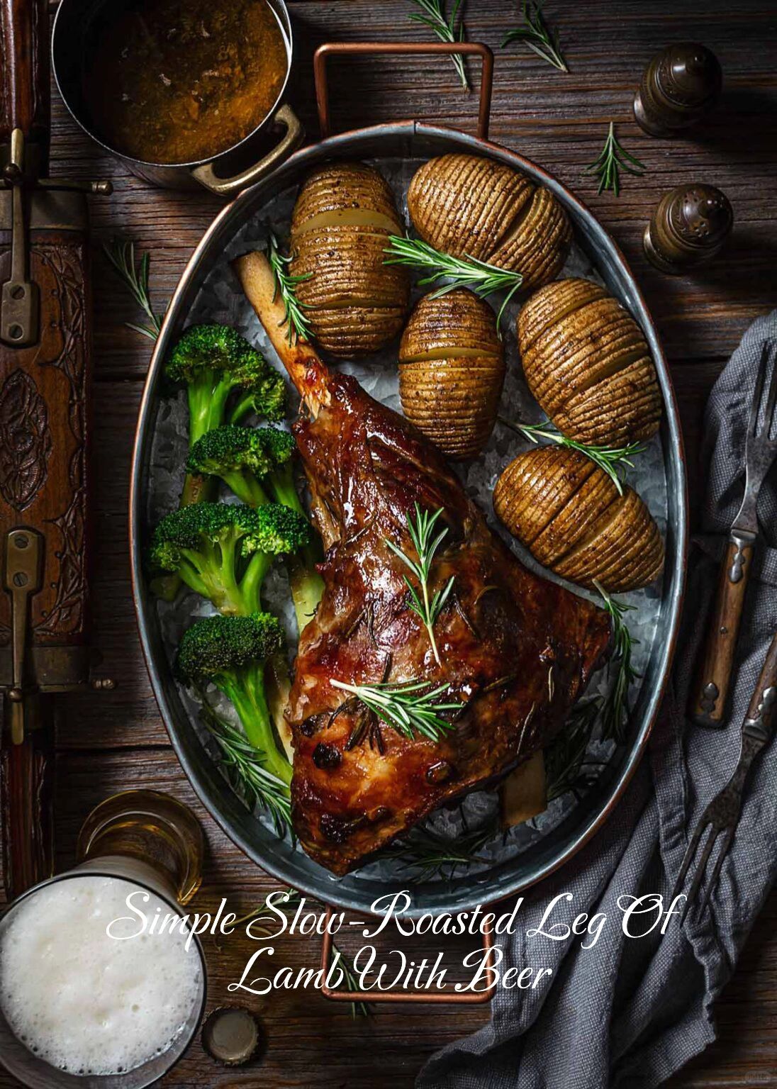 黑麦啤酒慢烤羊腿 ｜Leg Of Lamb Beer 🍺
