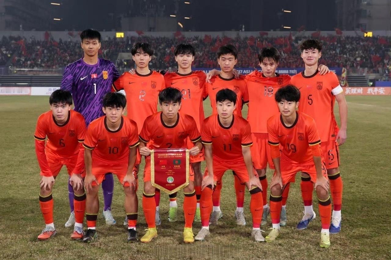 U17亚洲杯预选赛5场比赛中，中国队4-0胜巴林、14-0胜东帝汶、12-0胜文