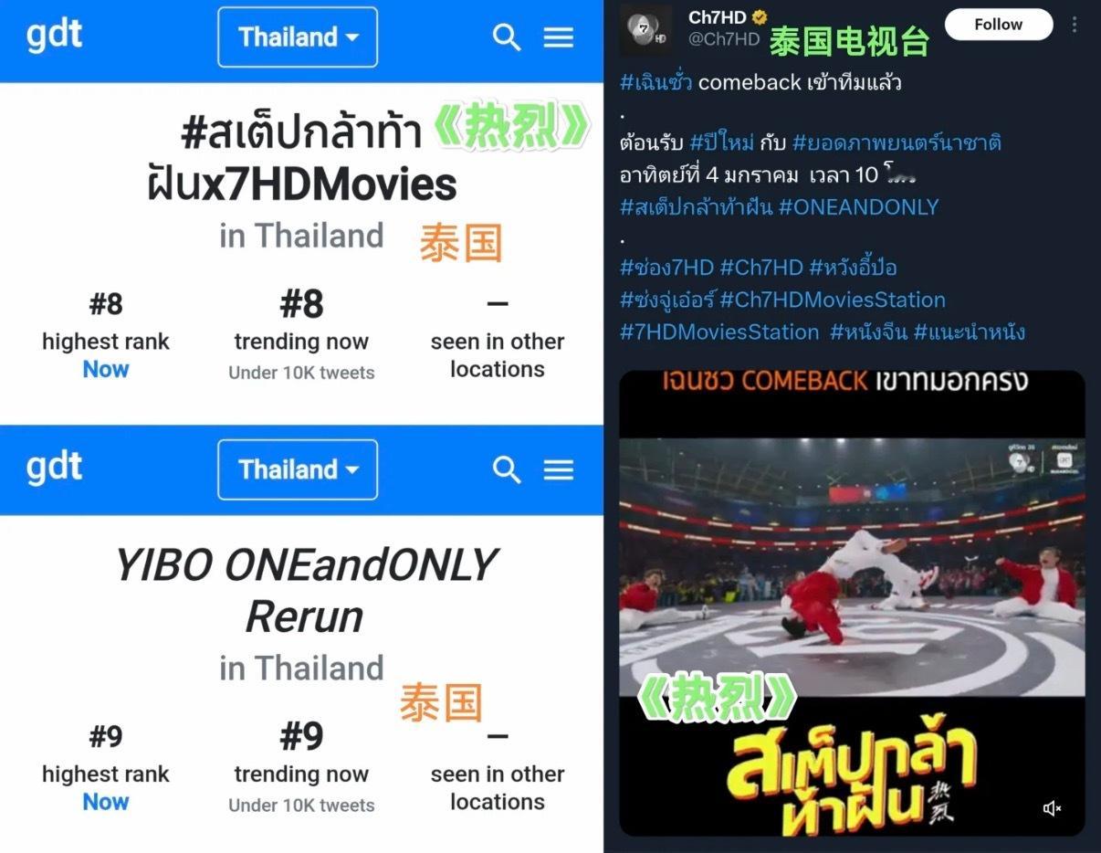 泰国7HD电视剧今日播放王一博《热烈》 