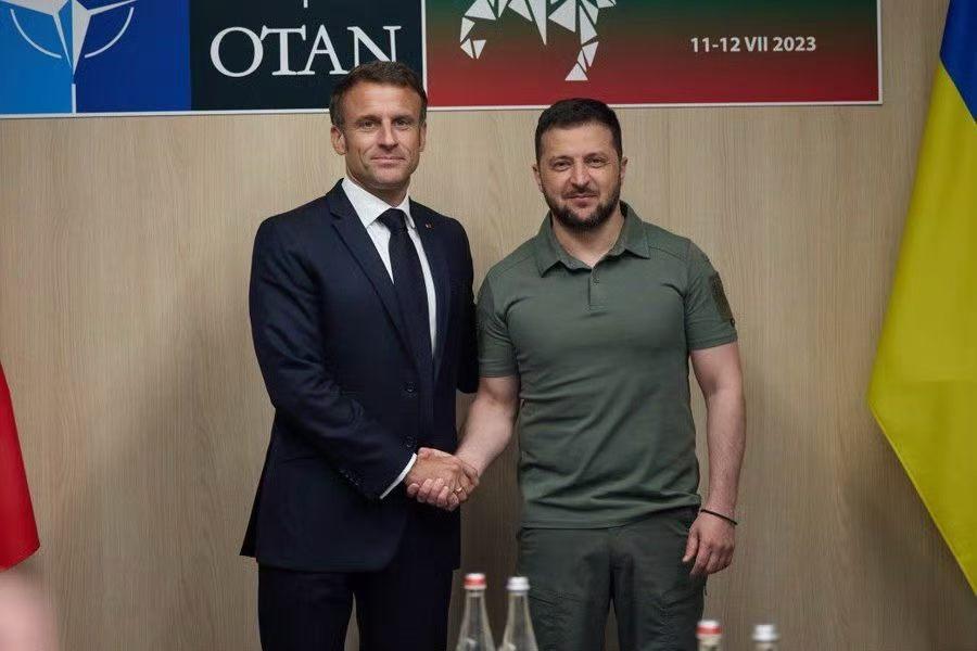 🇫🇷🇺🇦✈️🚀
马克龙表示，
乌克兰已获得生产SAMP/T
防空系统所