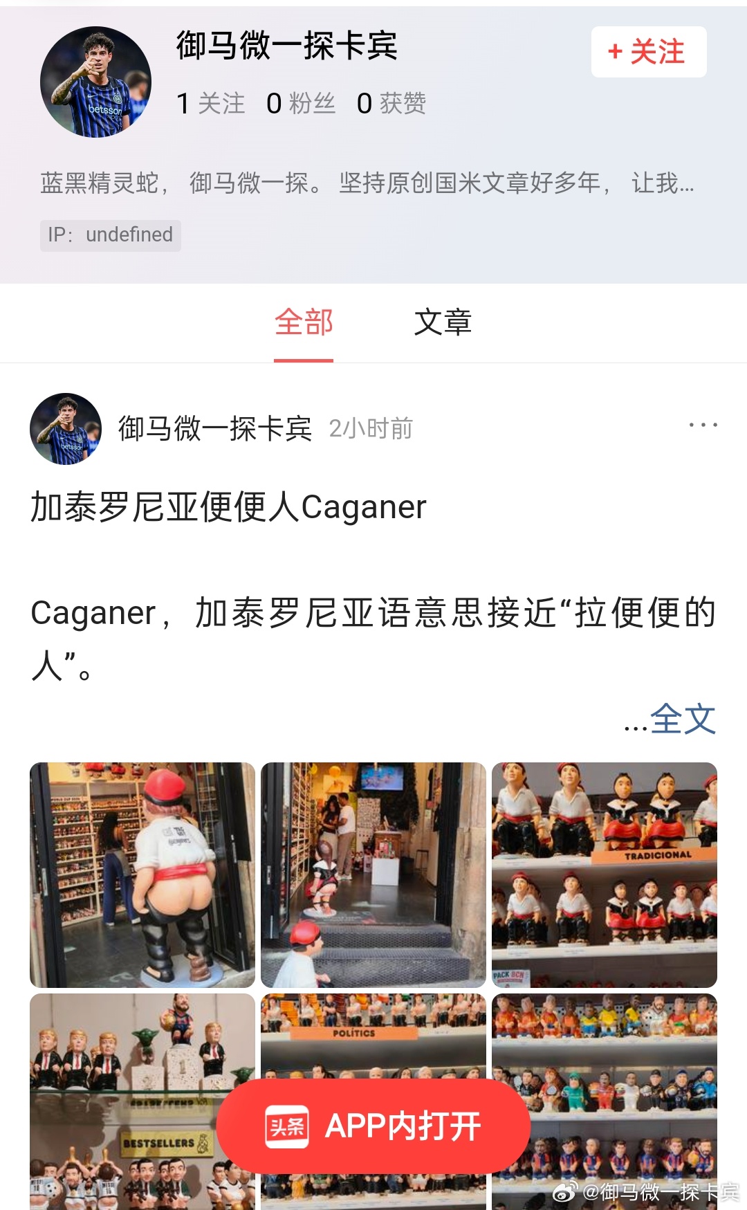 大家好，受头条邀请，我申请了一个号。头条和微博两个号并不冲突。微博是我的起点，只