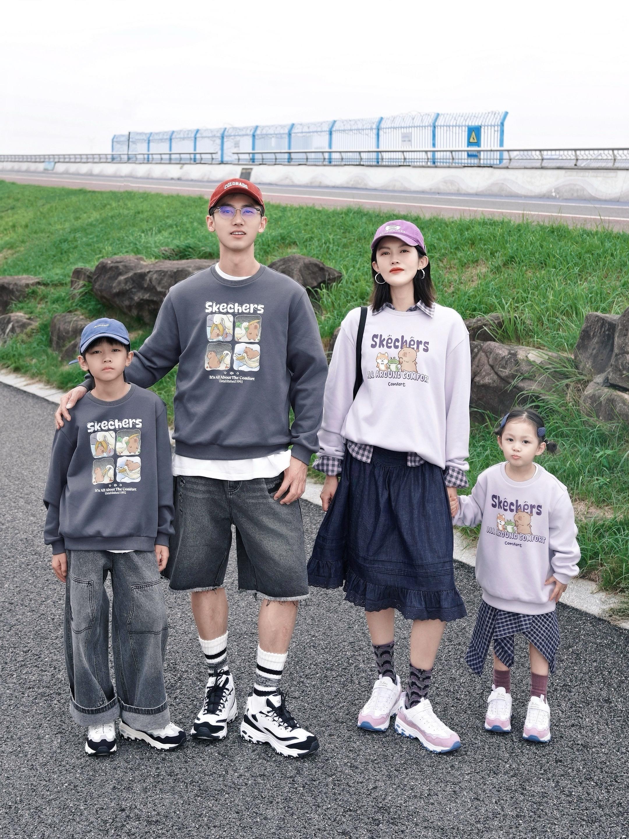 真快呀，一家四口的第5个秋天了🍂。