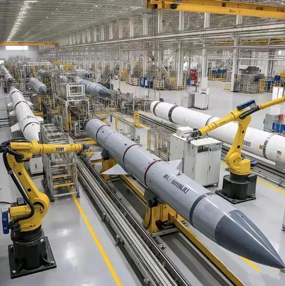 伤害性很大，侮辱性更强。中国罕见地公开了PL-15导弹的全自动生产线，号称一天的