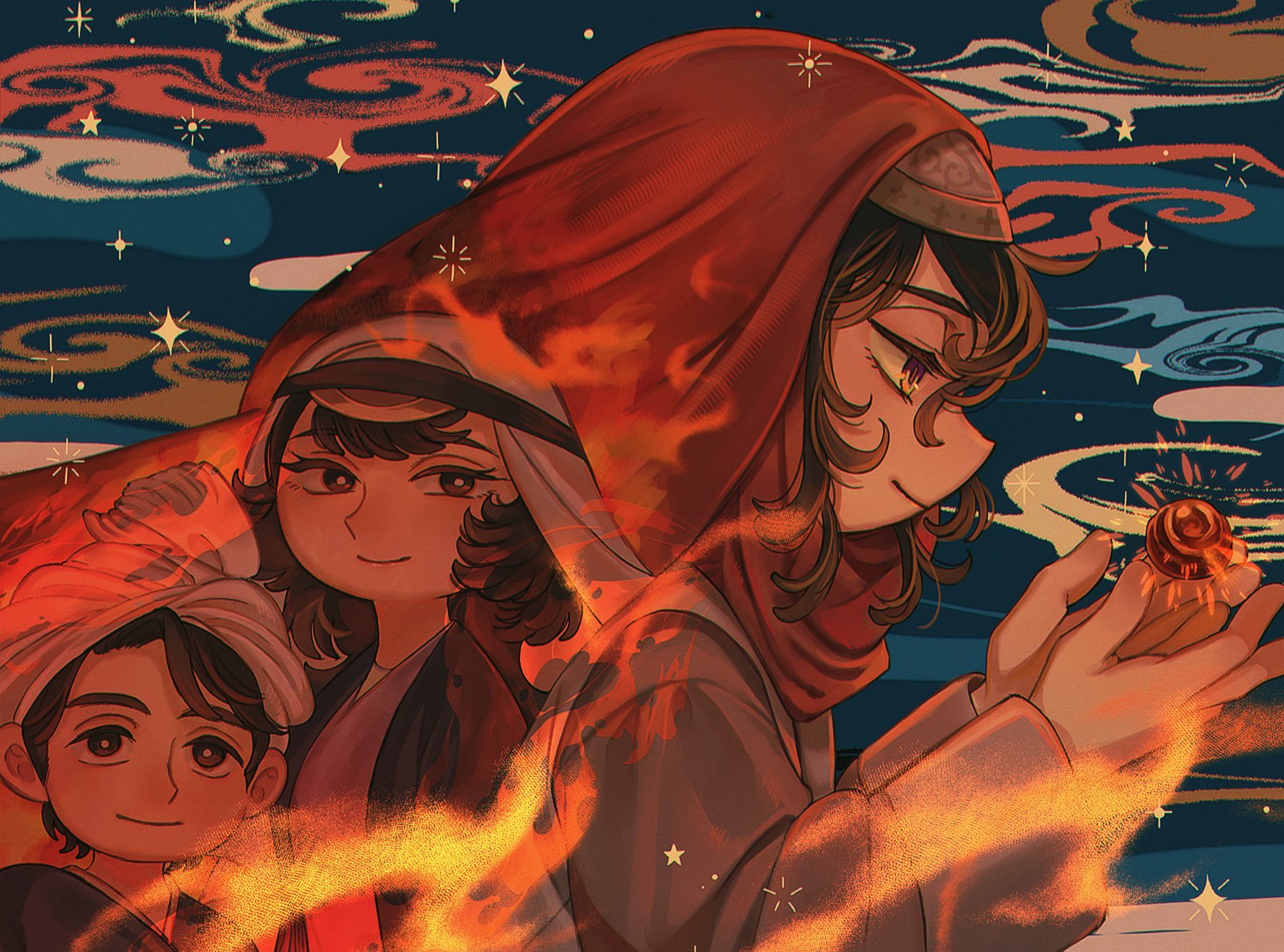 『穹庐下的魔女』twi：sasakura34 ​​​