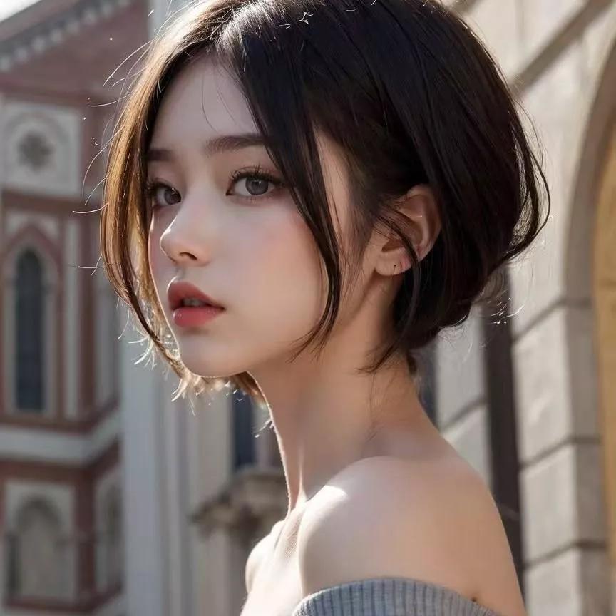 阳光下的少女，温柔又迷人少女感笑容 少女感微笑女孩 少女的笑容 甜系少女照 阳光