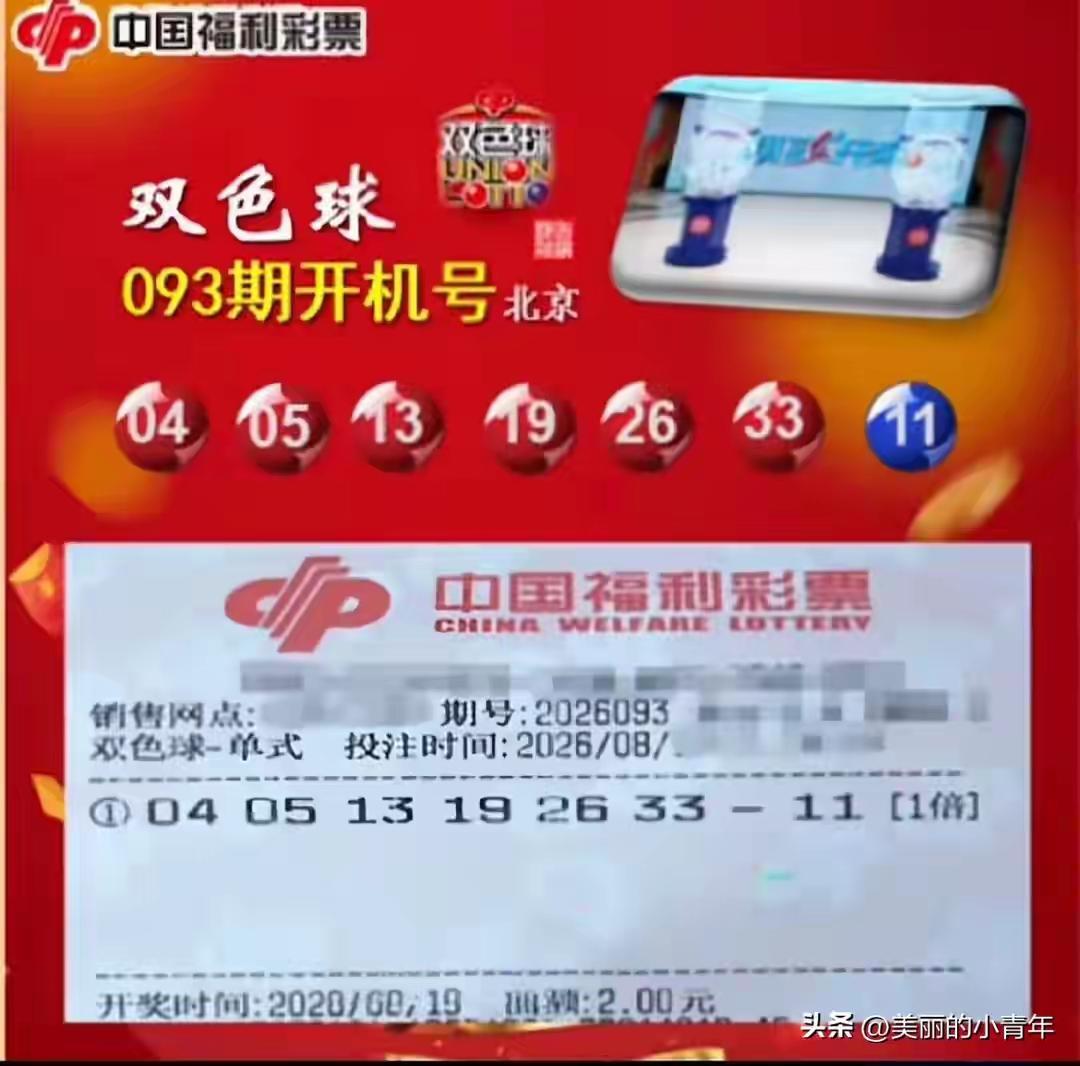 双色球26093期｜杀13枚红球+20码备选池
 
上期26092开奖红球：09
