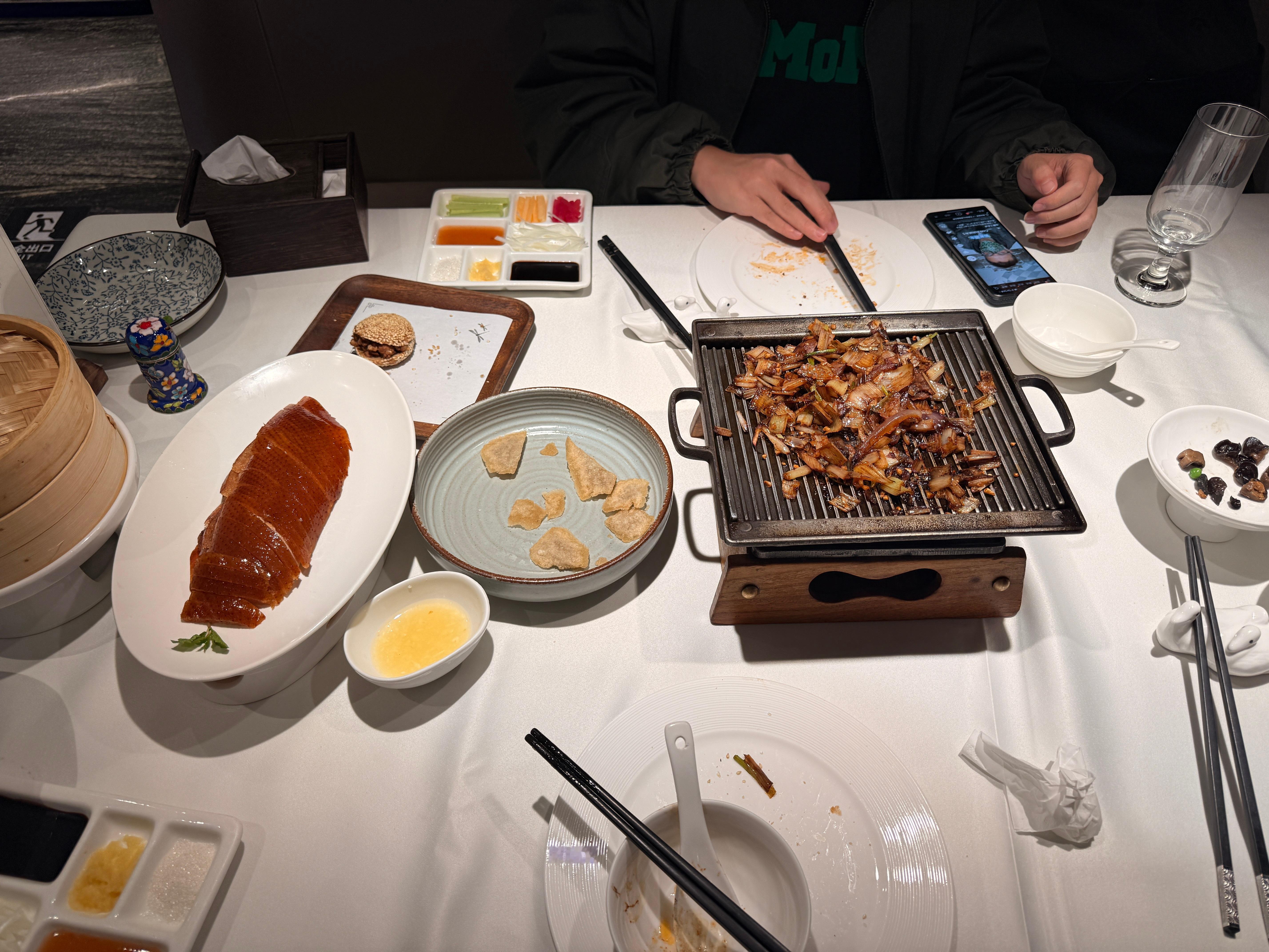 每次来北京就馋这一口烤鸭