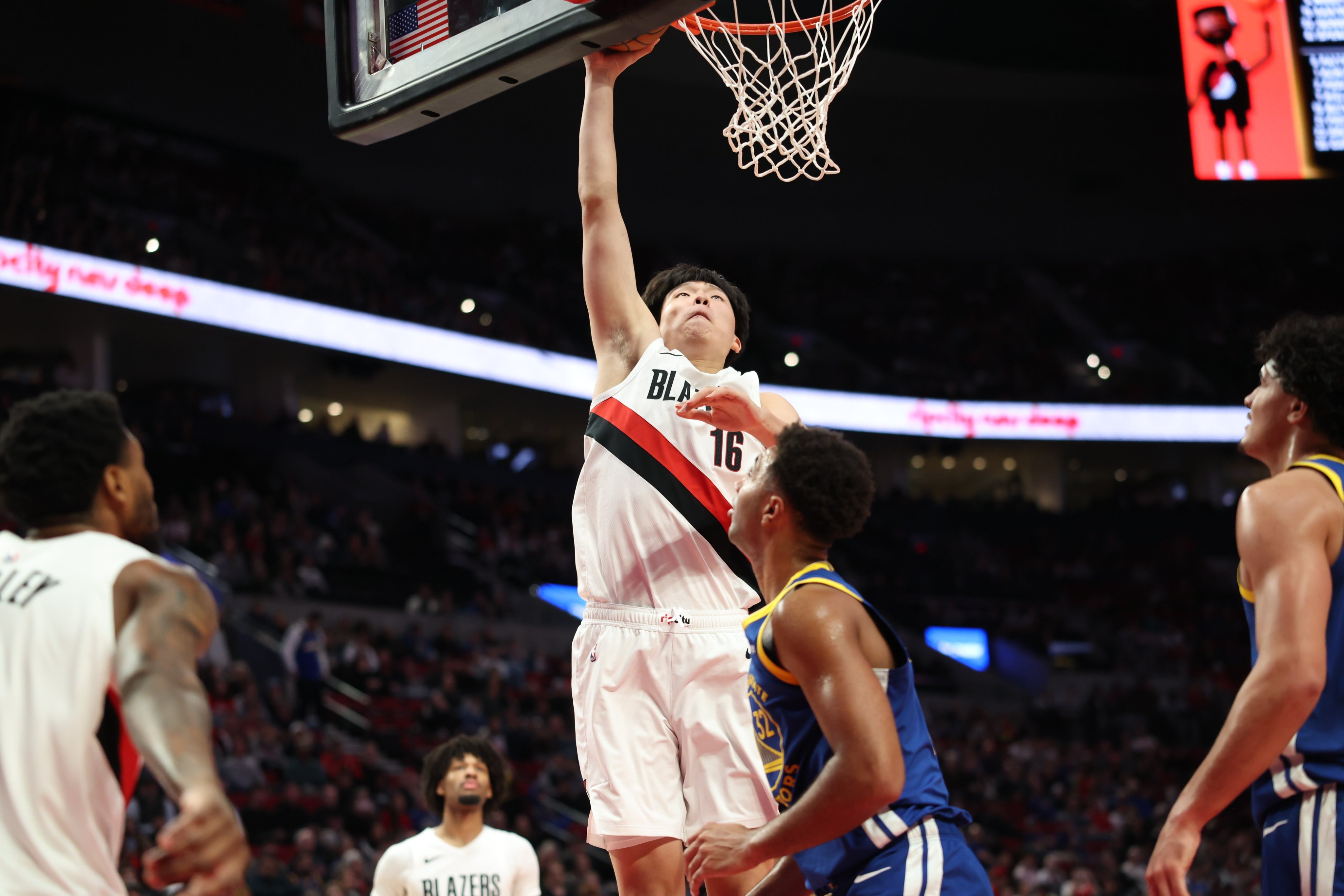 杨瀚森生涯首扣nba ​​​