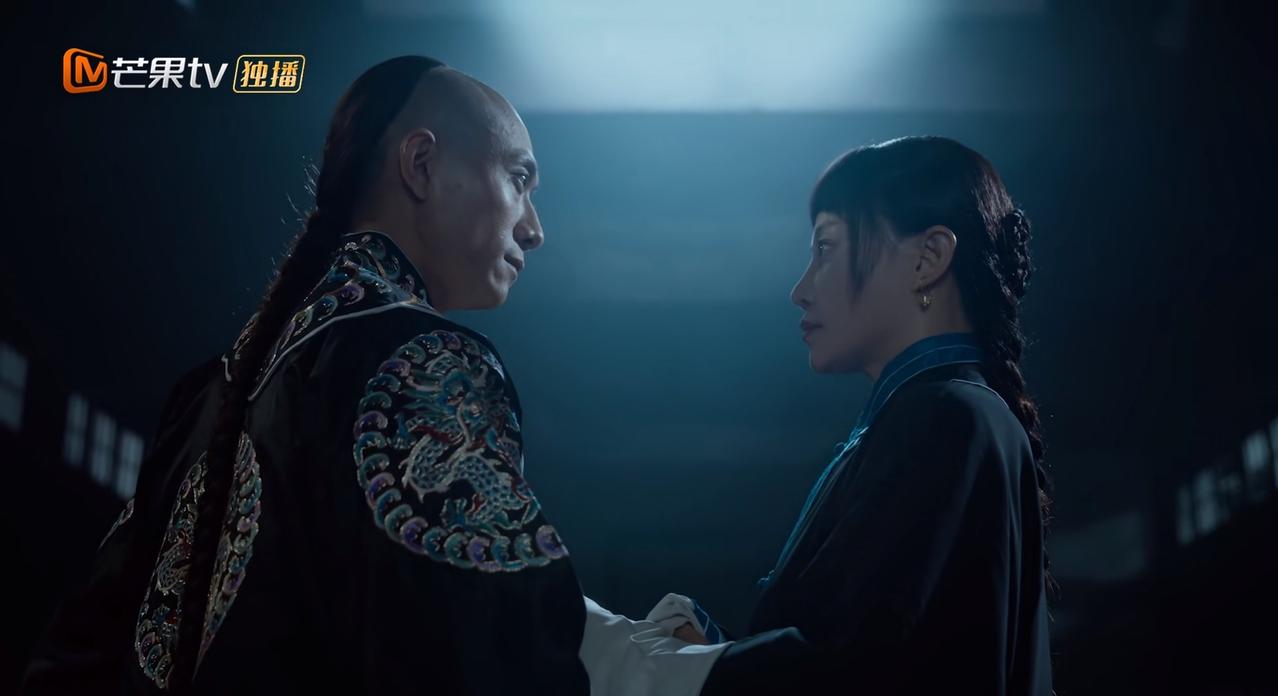 这段感情戏拍得很传统文学[泪奔]你别看两个演员看起来完全不搭界，演这种情节还真是