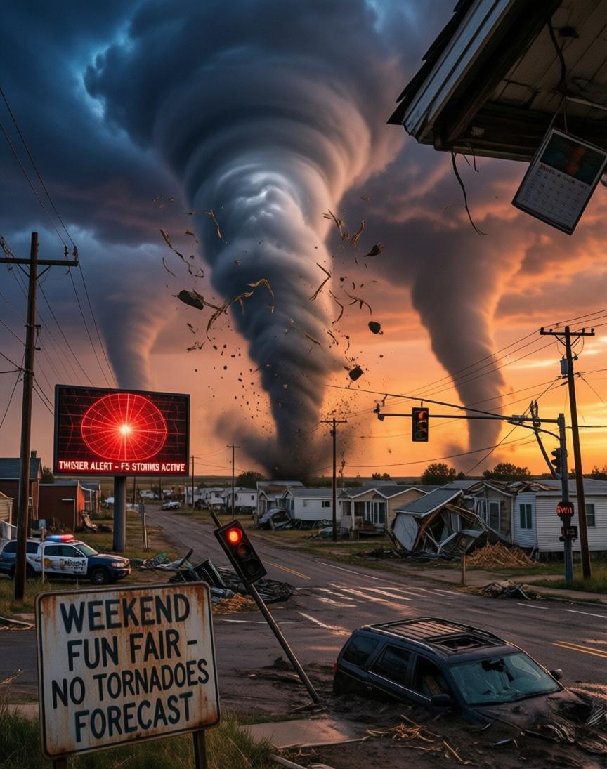 龙卷风碾过中西部：八条生命，和一片来不及反应的废墟

风来得没有征兆。

3月的