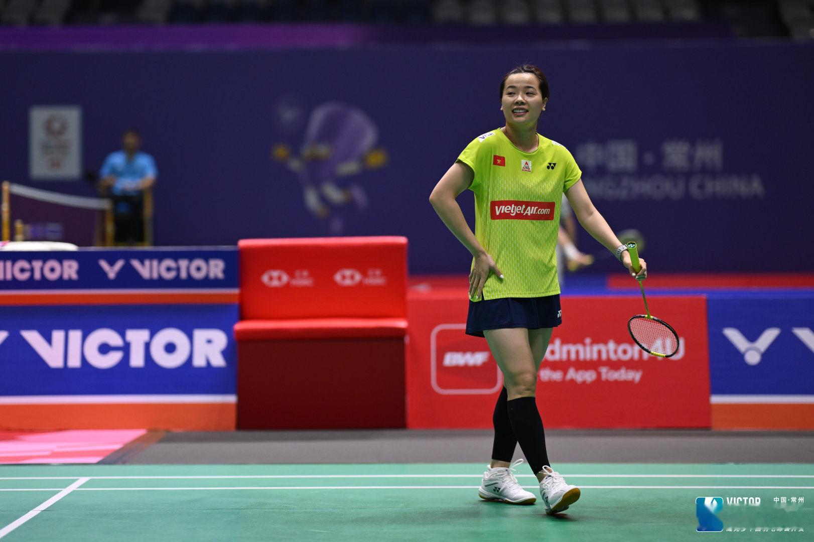 阮翠玲🇻🇳 21-10、10-21、21-14 🇯🇵明地阳菜下轮对手：因
