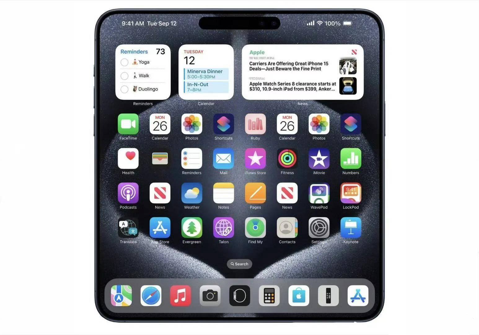 苹果折叠iPhone进入P1原型阶段 当苹果发布折叠iPhone的时候，发现国产