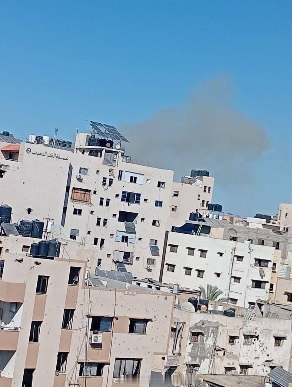 当地时间今天下午，以色列军队空袭了巴勒斯坦加沙市瓦达赫街区和努塞拉特难民营，造成