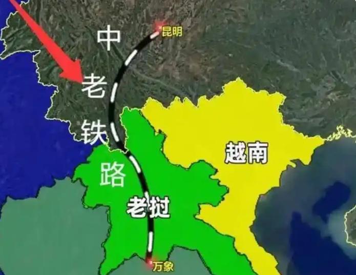 最让越南破防的，就是中老铁路建成后，曾经在越南人眼里上不了台面的老挝，曾经活该被