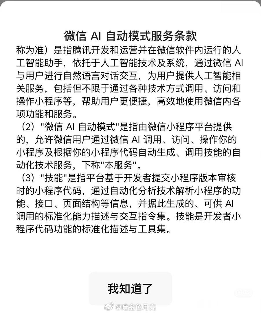 小地瓜精选 那个wx ai，看到个截图首先就要小程序开发者同意授权读取源码以供a
