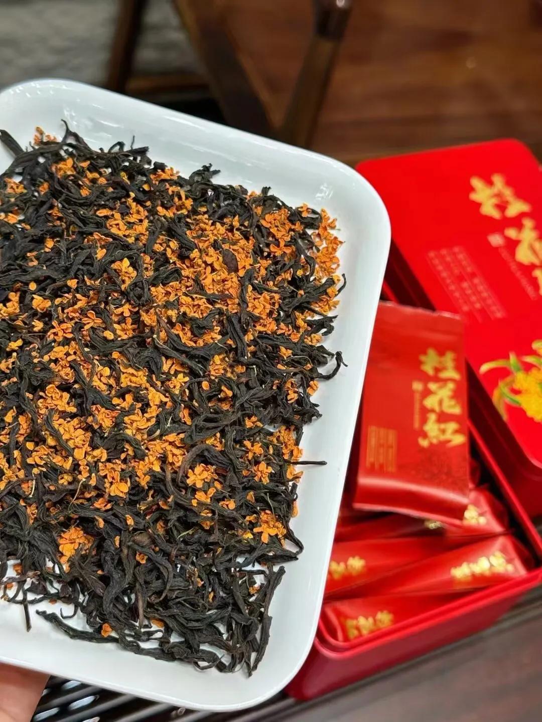 幸福是可以续杯的，桂花红茶[玫瑰]