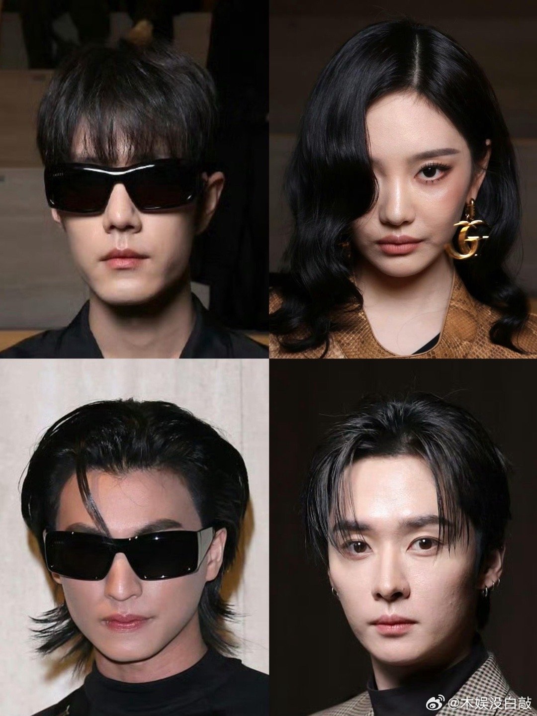 Gucci大秀G社怼脸生图肖战、宁艺卓、李旻浩、Gulf Kanawut 